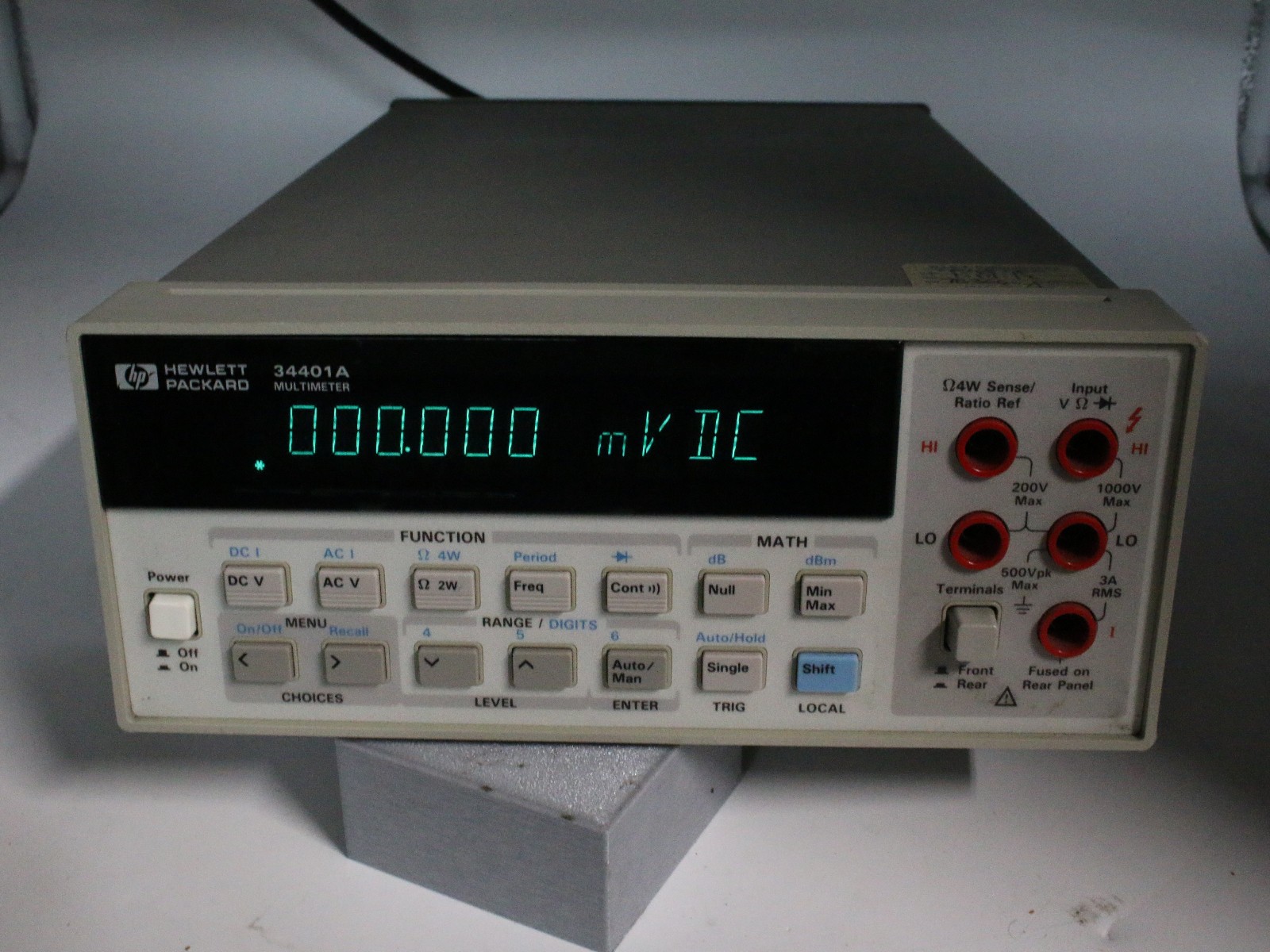 HP/Agilent 34401A Digital Multimeter 6 1/2 Digit (Tested) HP/Agilent 34401A Digital Multimeter 6 1/2 Digit (Tested)