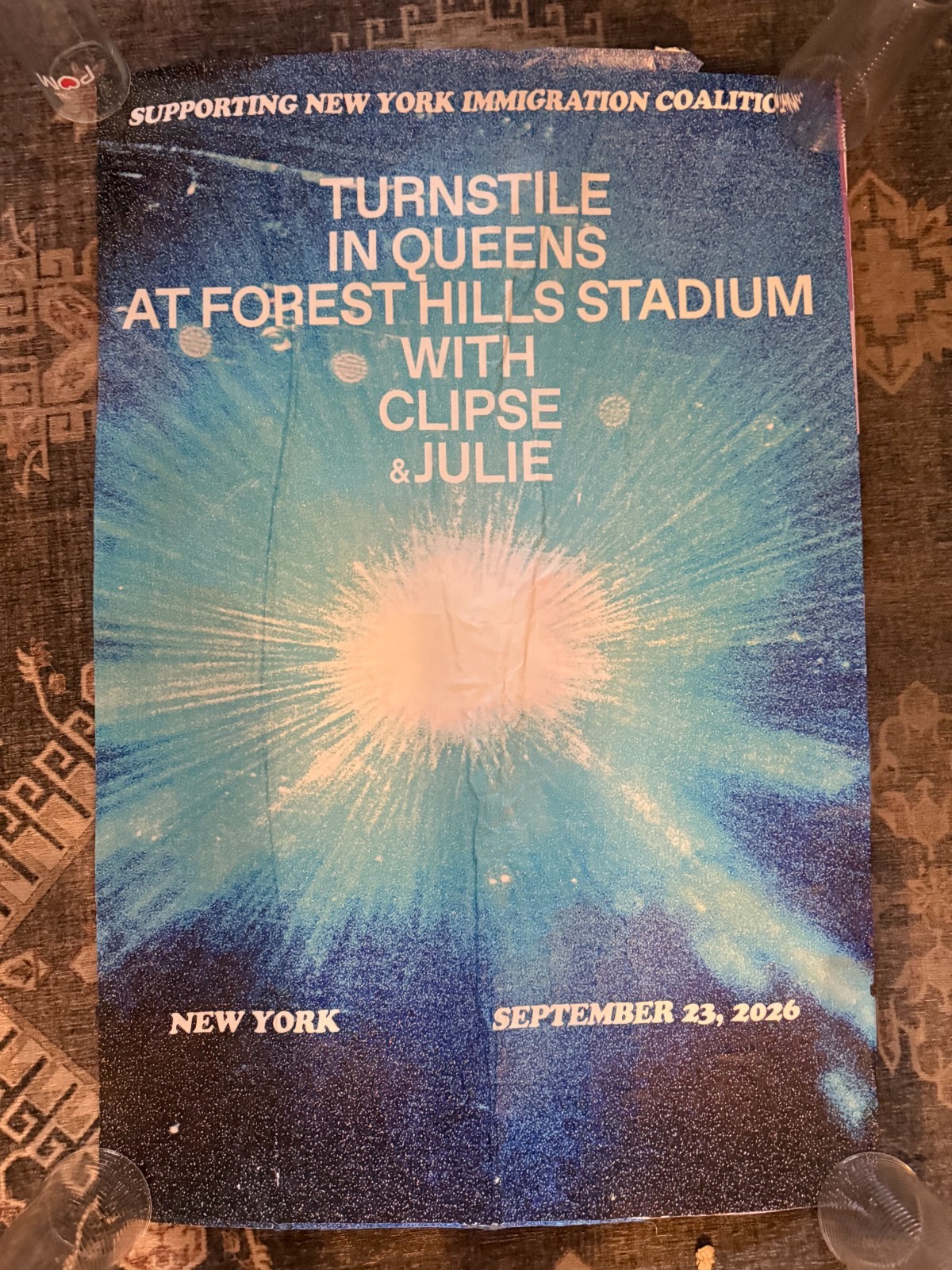 Turnstile  NYC street poster - 24\