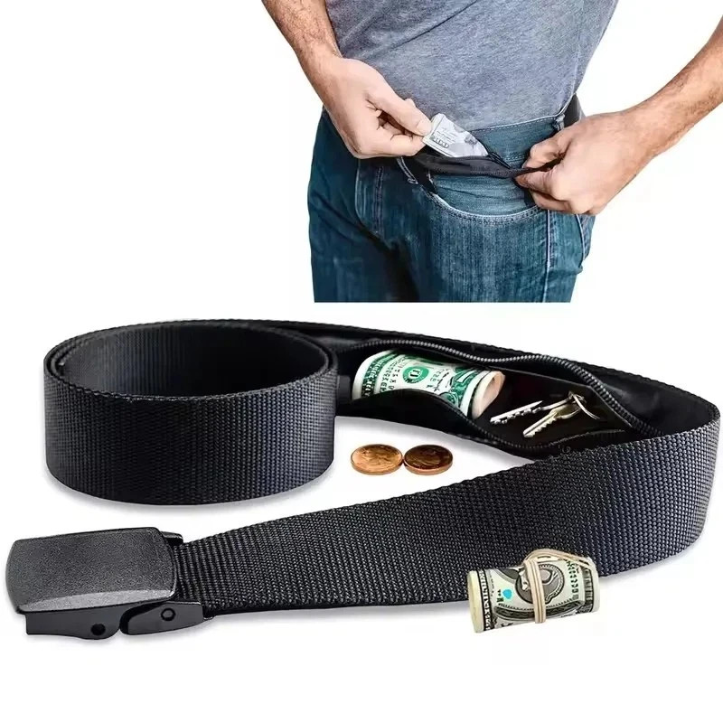 Travel Security Money Belt with Hidden Pocket Anti-Theft Hidden Waist Money Belt Travel Security Money Belt with Hidden Pocket Anti-Theft Hidden Waist Money Belt