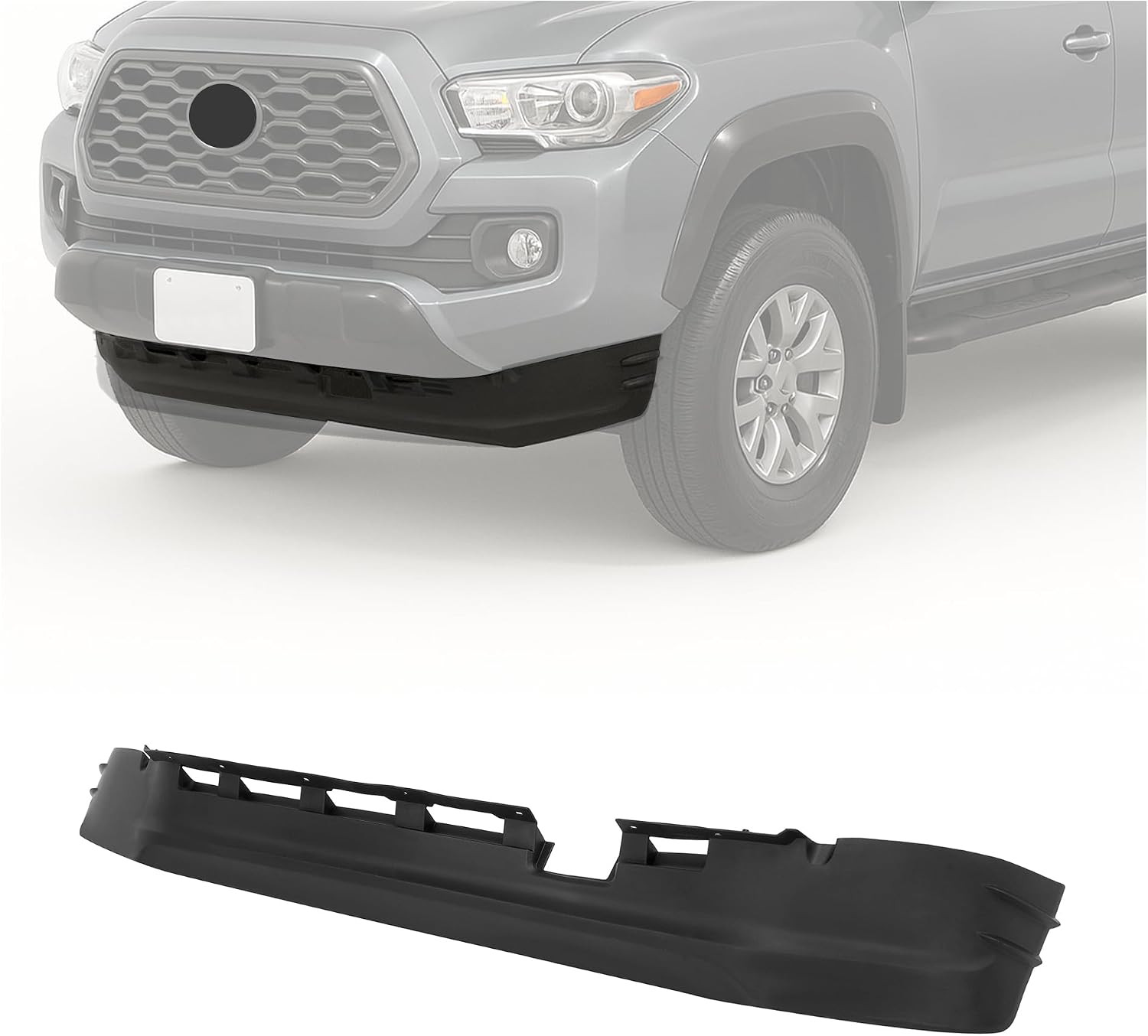 Front Lower Bumper Valance Panel Compatible with 2016-2023 Toyota Tacoma
