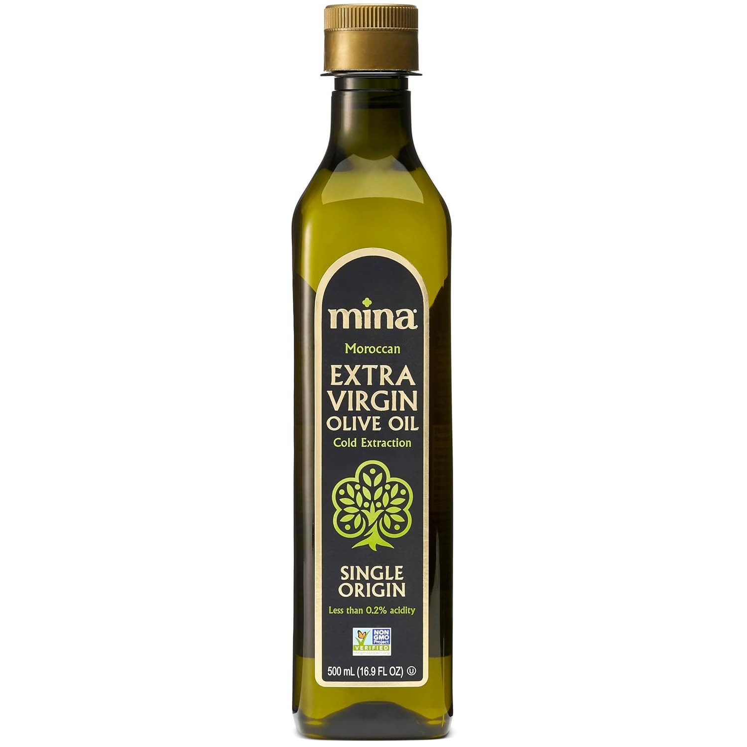 Mina Moroccan Olive Oil Extra Virgin 16.9 Fl Oz, New Harvest, Polyphenol Rich Ol Mina Moroccan Olive Oil Extra Virgin 16.9 Fl Oz, New Harvest, Polyphenol Rich Ol