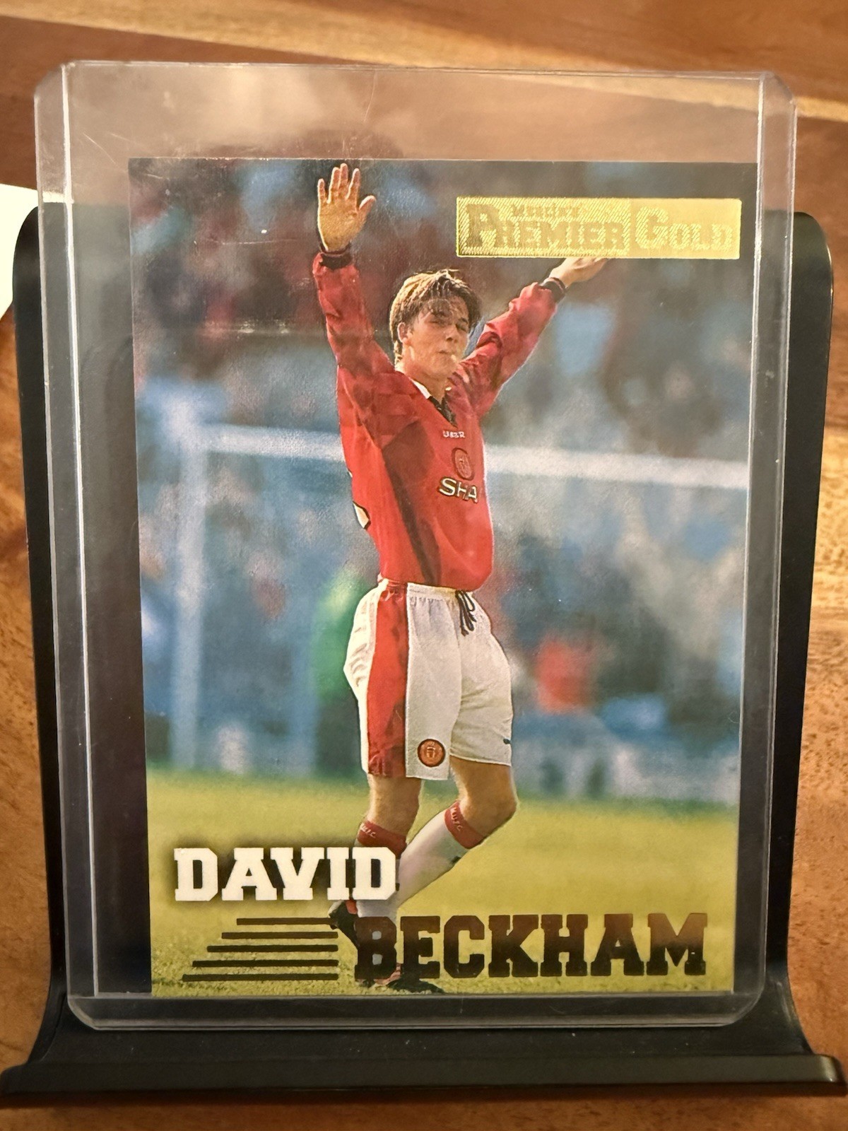 1996-97 Merlin Premier Gold David Beckham ROOKIE #92 1996-97 Merlin Premier Gold David Beckham ROOKIE #92