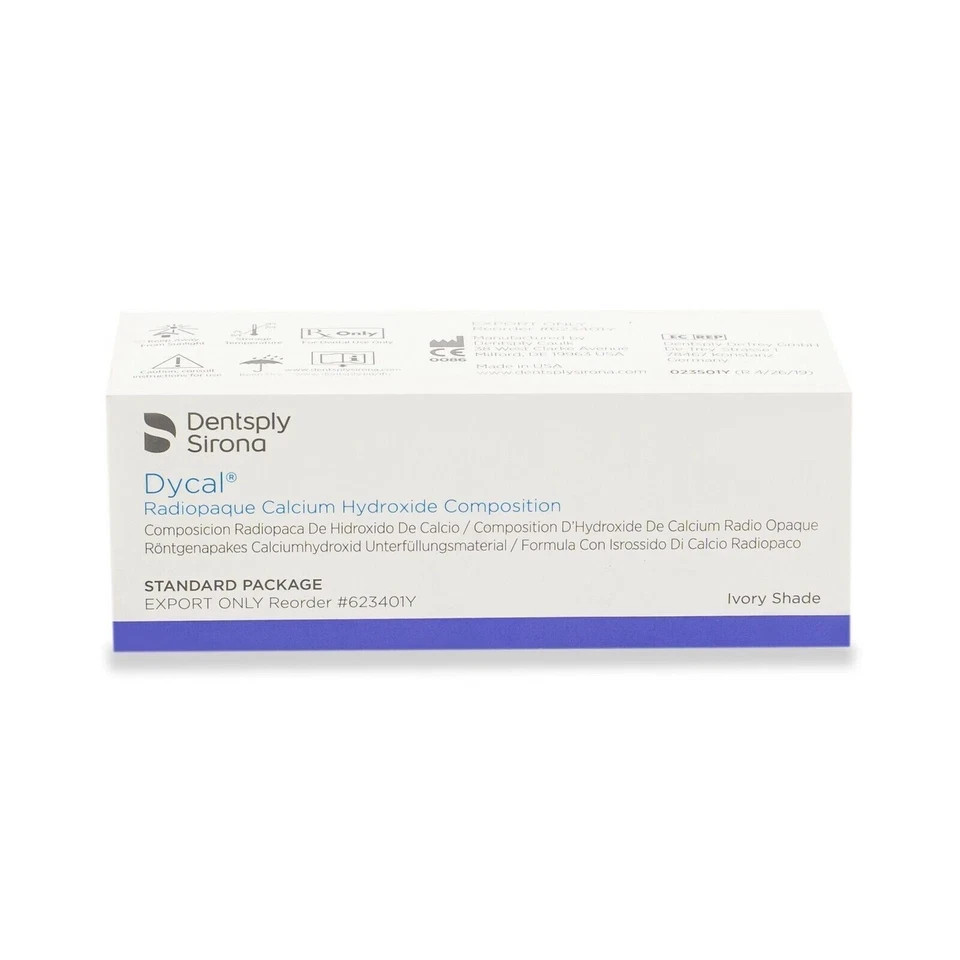 Dentsply Dycal Ivory Calcium Hydroxide For Tooth Pulp Capping For Dental Use