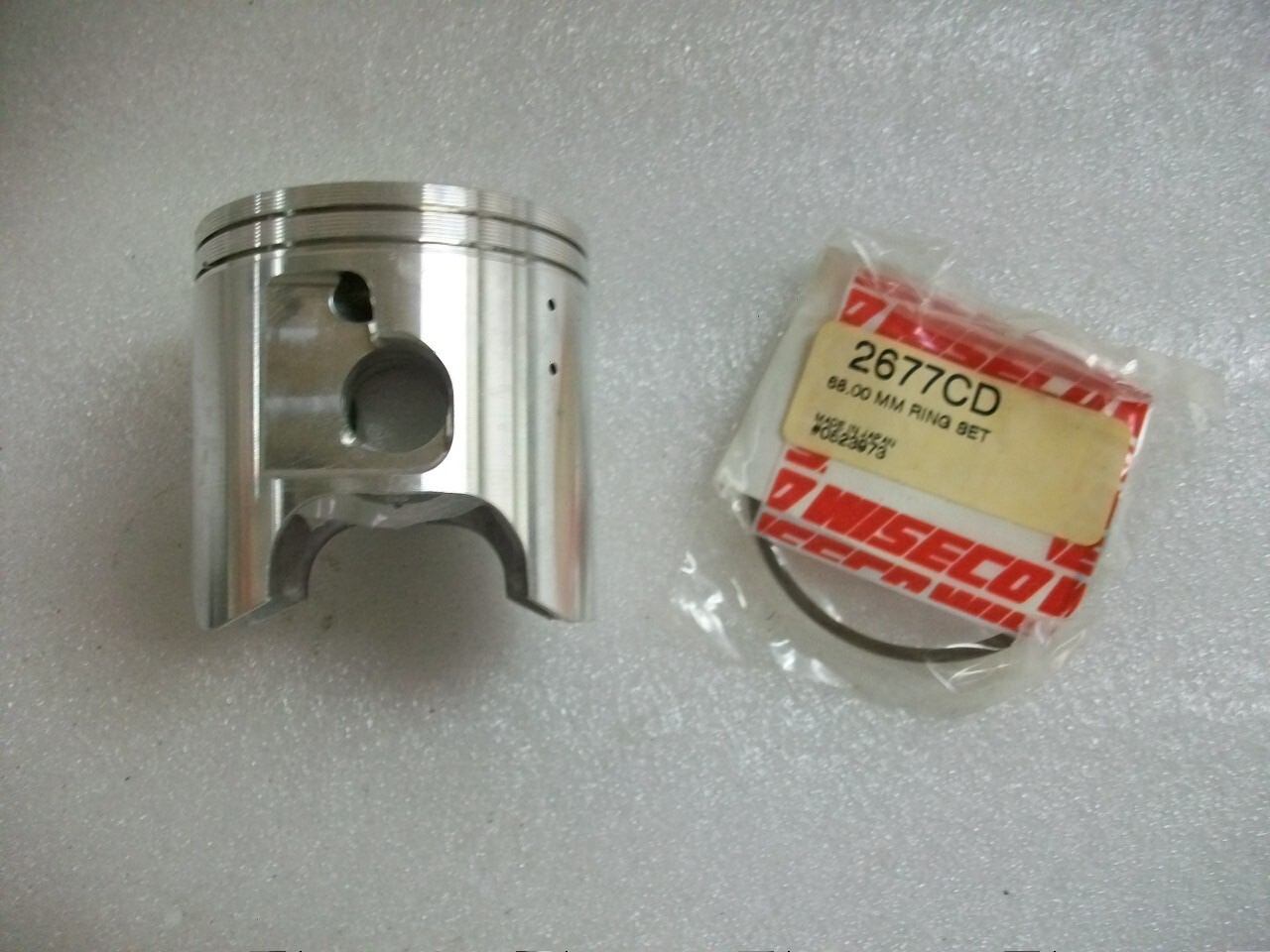 New NOS 1986-2006 KDX200 KDX 200 Wiseco Piston & Ring 68mm 2mm over 711P8 New NOS 1986-2006 KDX200 KDX 200 Wiseco Piston & Ring 68mm 2mm over 711P8