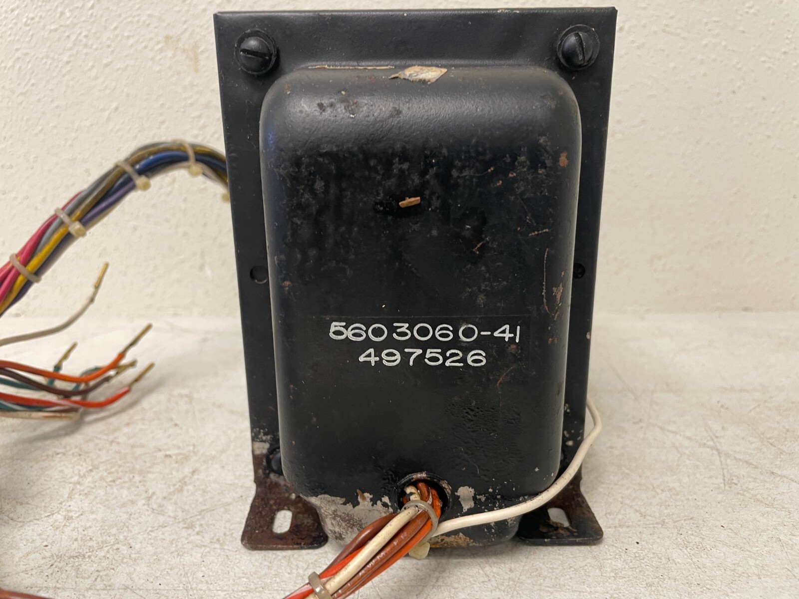 Vintage General Radio 5603060-41 Black Power Transformer
