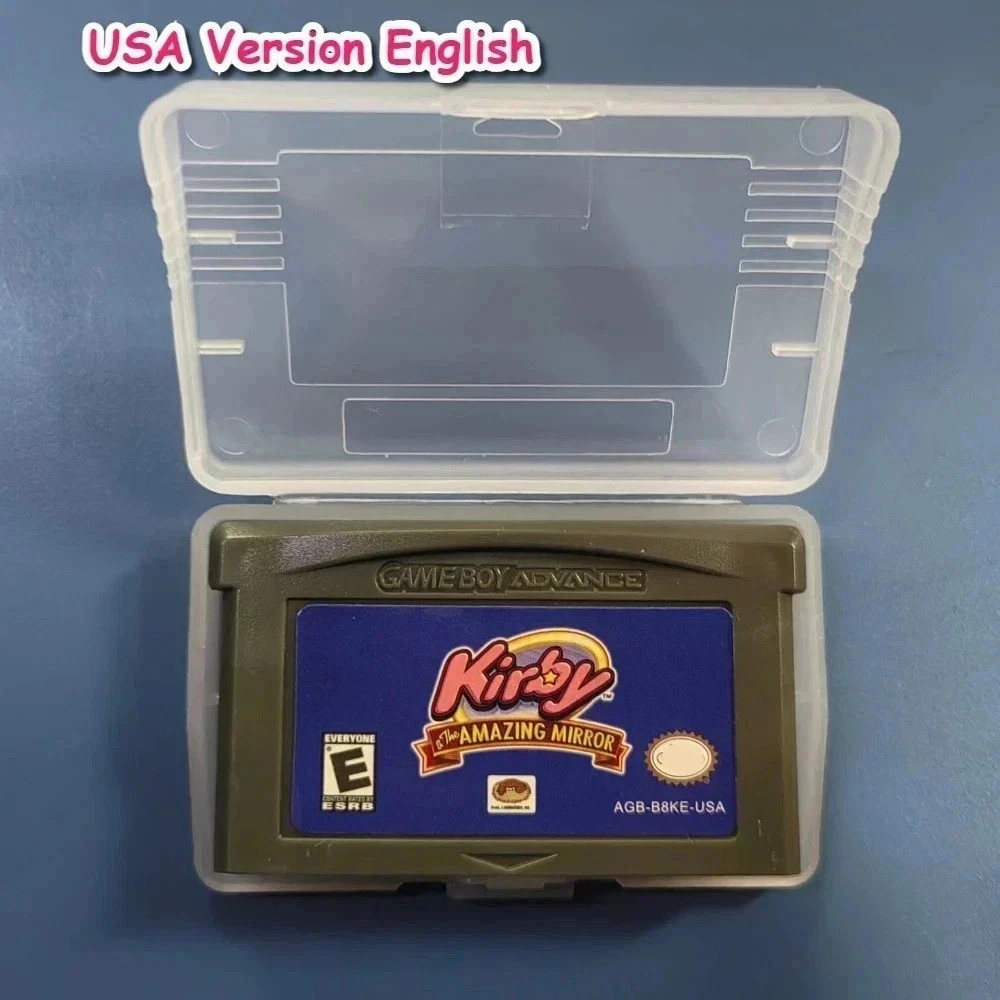 Kirby & the Amazing Mirror – Nintendo Game Boy Advance GBA Classic Platform Game Kirby & the Amazing Mirror – Nintendo Game Boy Advance GBA Classic Platform Game