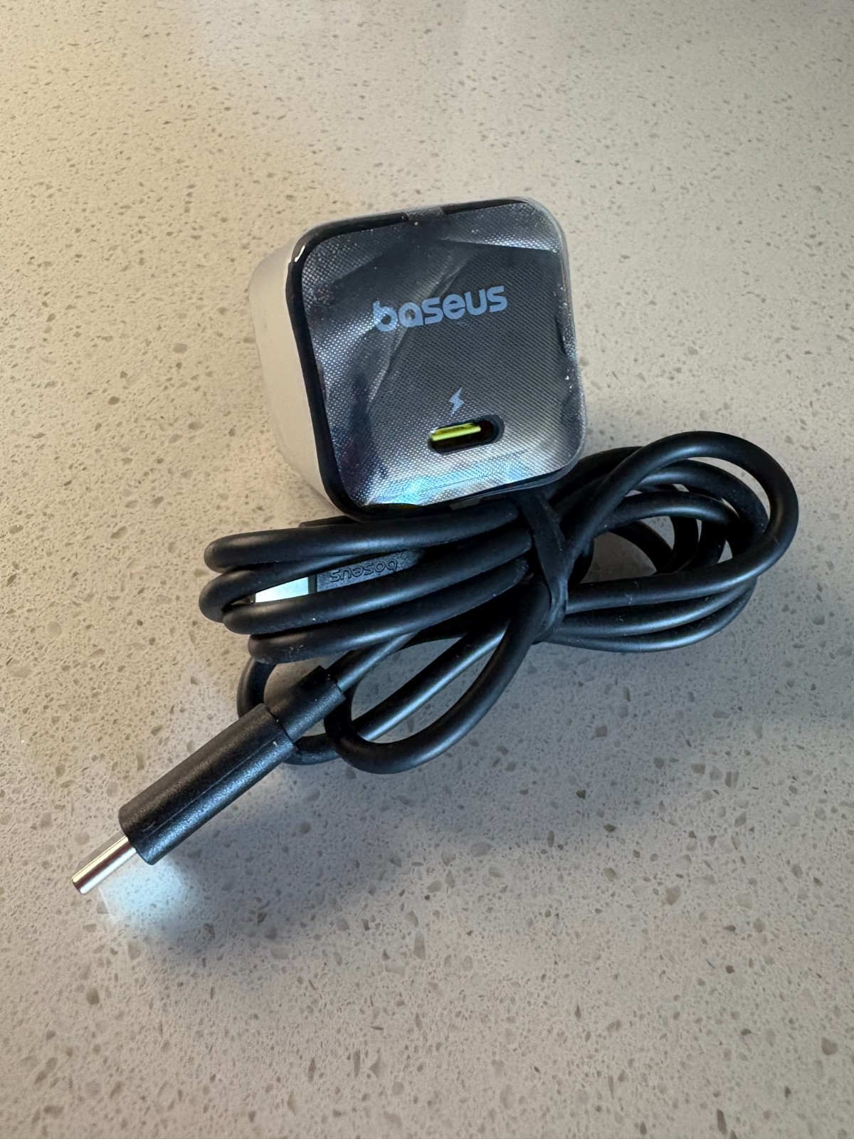 Baseus PicoGo 45W USB C Charger GaN Fast Charging Block and cable