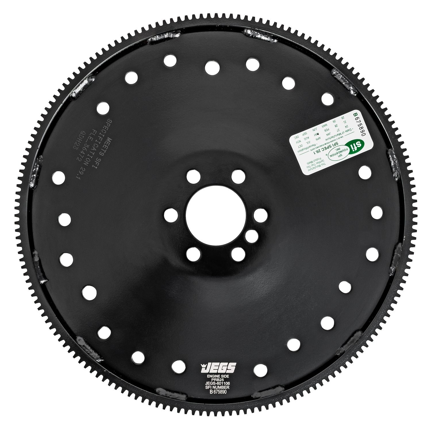 JEGS High Inertia Quick-Launch SFI Flexplate for 1997-2016 GM LS1, LS2, LS6