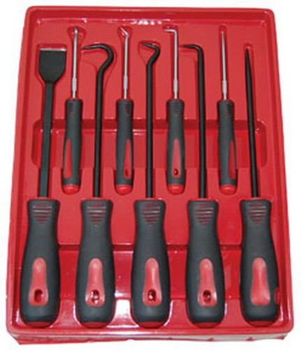 ATD Tools 8424 Scraper, Hook & Pick Set, 9 pc. ATD Tools 8424 Scraper, Hook & Pick Set, 9 pc.