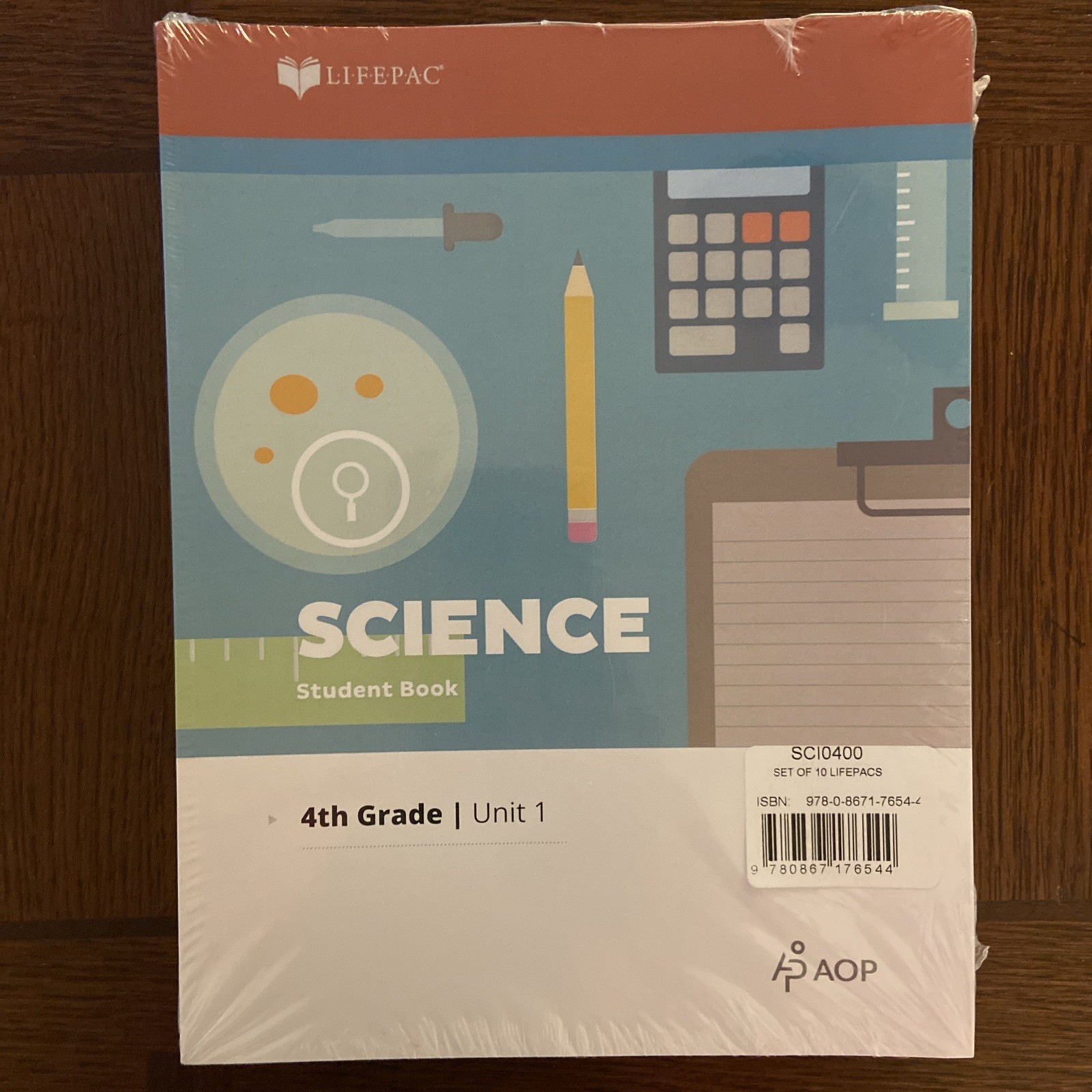 NEW LIFEPAC Science 4th Grade Student Set Complete 10 Units 1-10 student books