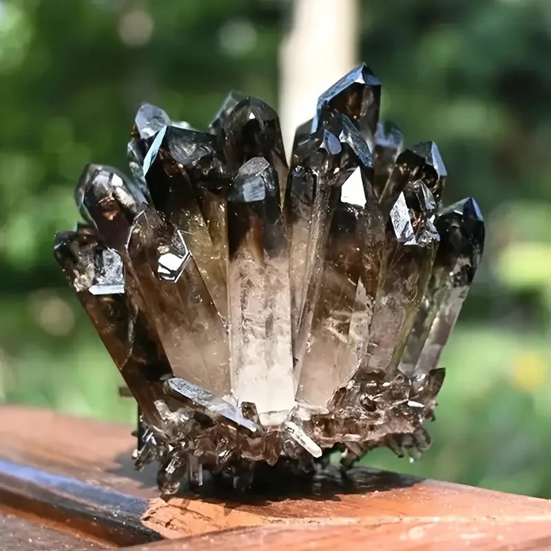 200g+ Rare Large Raw Smoky Quartz Crystal Cluster Quartz Mineral Specimens Decor 200g+ Rare Large Raw Smoky Quartz Crystal Cluster Quartz Mineral Specimens Decor