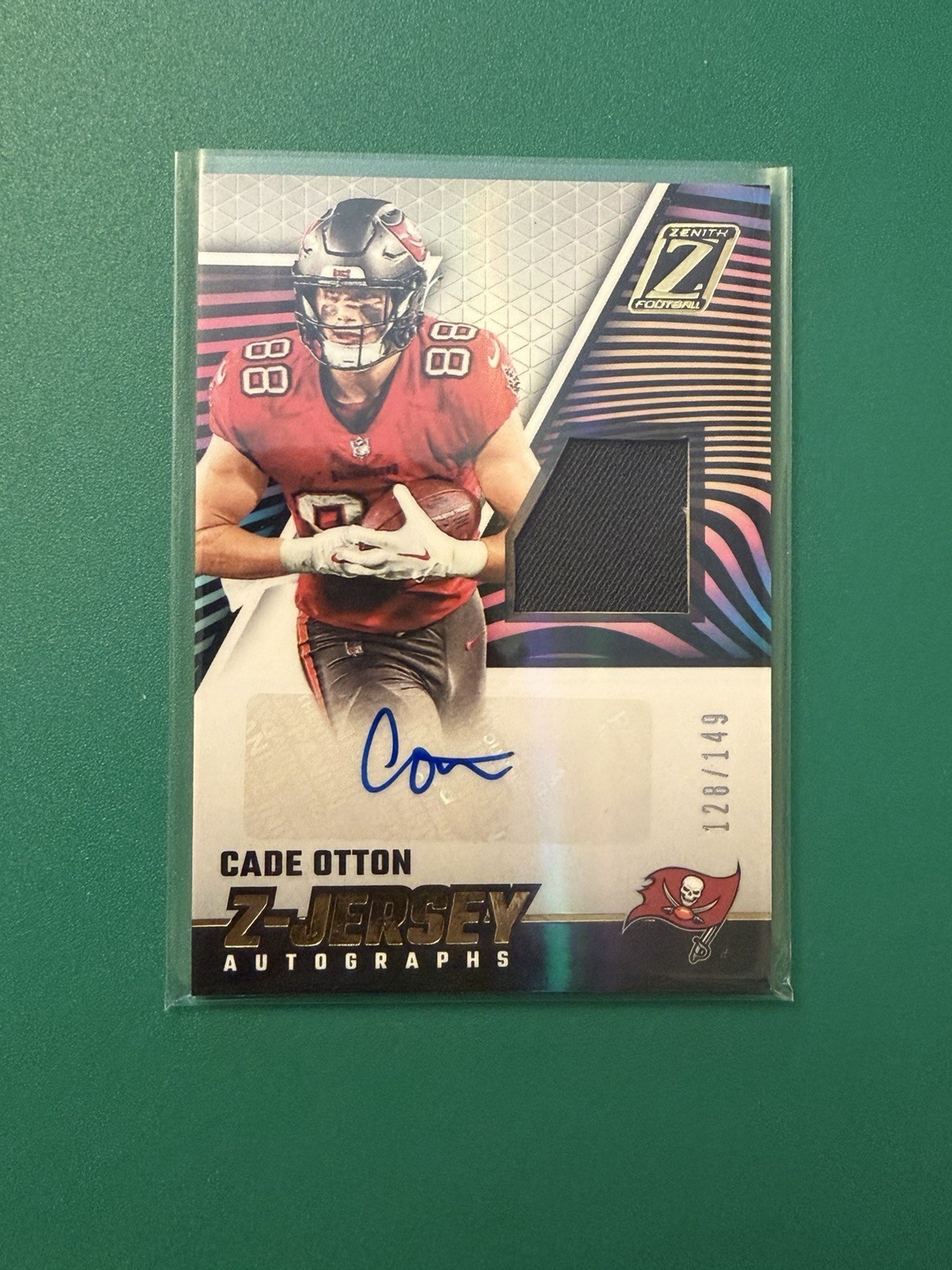 2023 Panini Zenith Cade Otton Z-Jersey Autographs Auto Mem #ZJA-CON /149