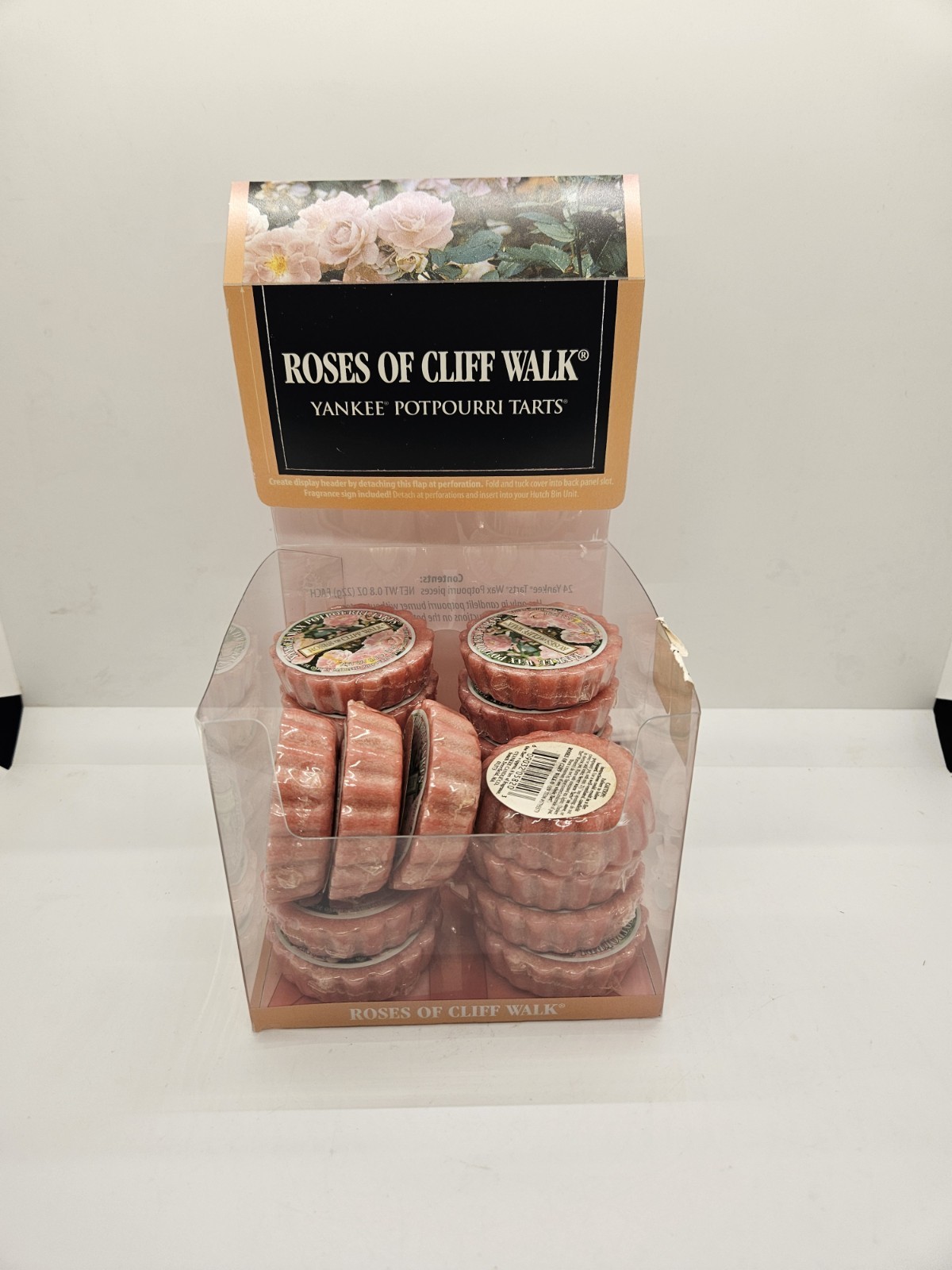 NOS Vintage Yankee Candle Wax Melts Roses Of Cliff Walk Discontinued Lot Of 19