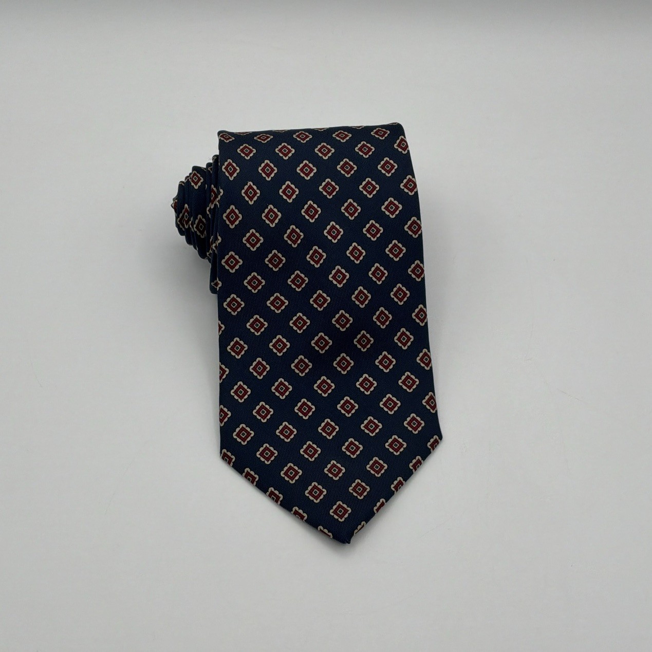 Vintage Giacomo Italia Blue 100% All Silk Handmade In Italy Men\'s Neck Tie Vintage Giacomo Italia Blue 100% All Silk Handmade In Italy Men\'s Neck Tie