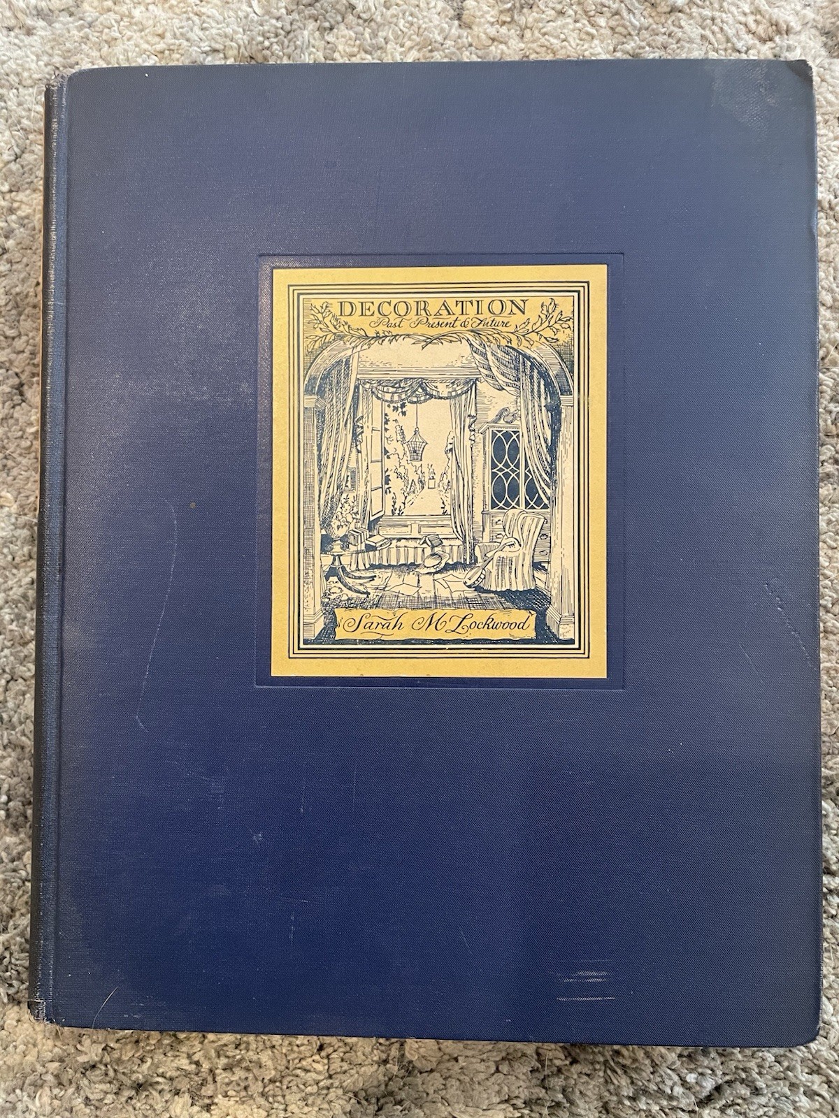 1934 Antique *1st Edition* Home Design Book 