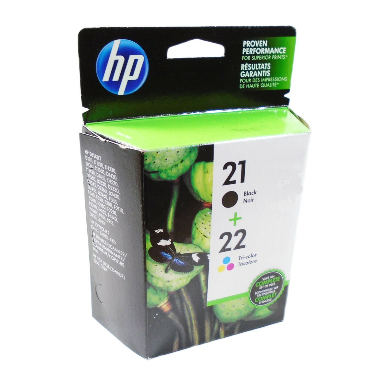2PK Genuine HP 21 HP 22 Ink for Officejet J3680 4315 Deskjet D2360 F380 EXP DATE 2PK Genuine HP 21 HP 22 Ink for Officejet J3680 4315 Deskjet D2360 F380 EXP DATE