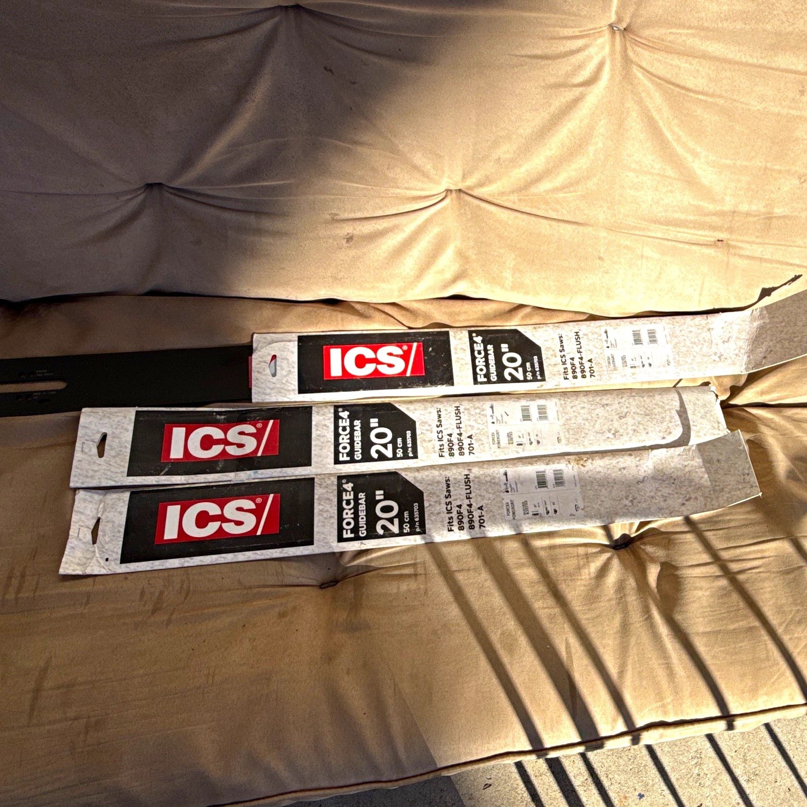 ICS FORCE4 20 in Guide Bar 635701 3-Pack Fits 890F4 890F4-FLUSH 701-A ICS FORCE4 20 in Guide Bar 635701 3-Pack Fits 890F4 890F4-FLUSH 701-A