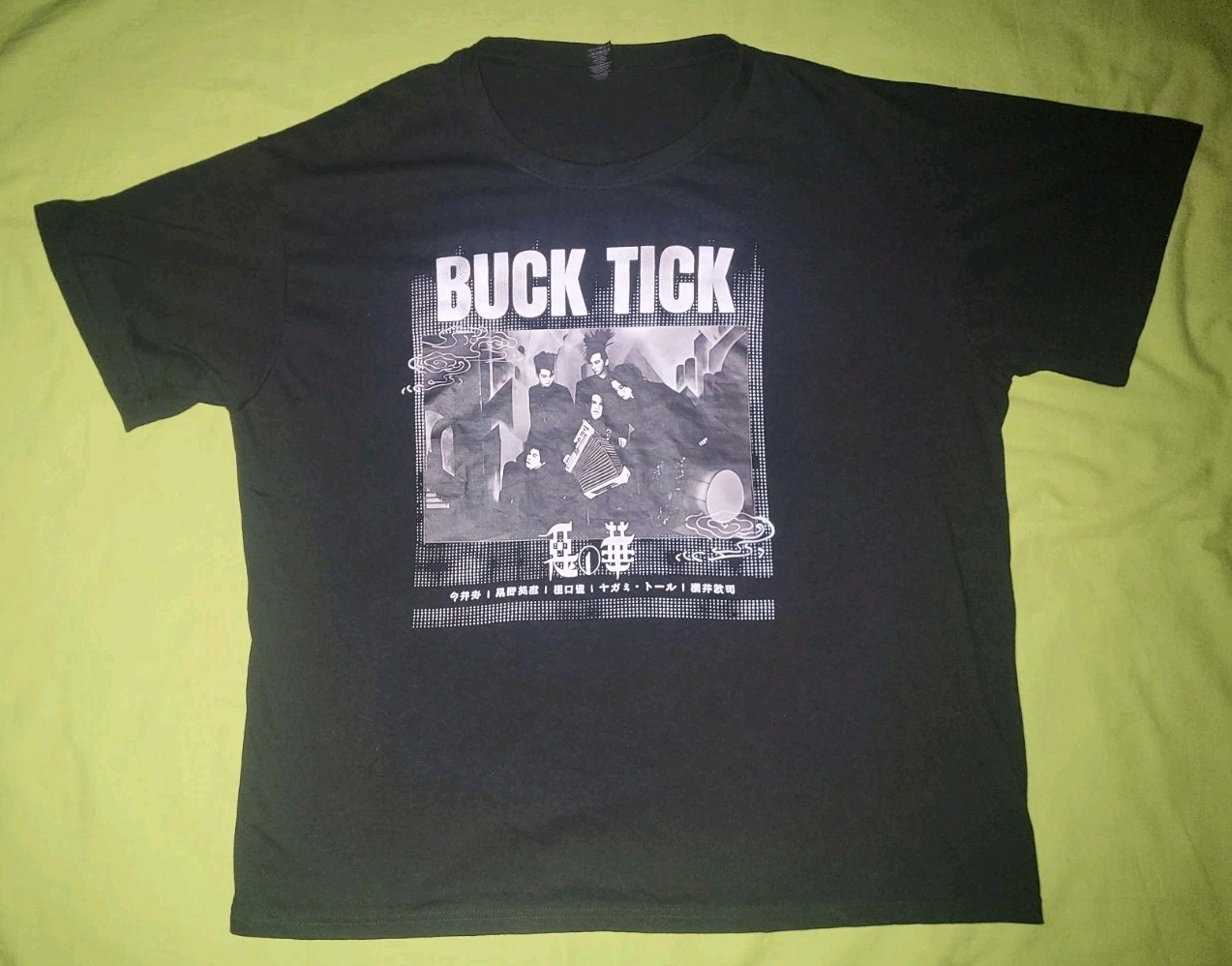 BUCK TICK Flower of Evil Aku no Hana XL Shirt Japanese Goth Gothic Rock