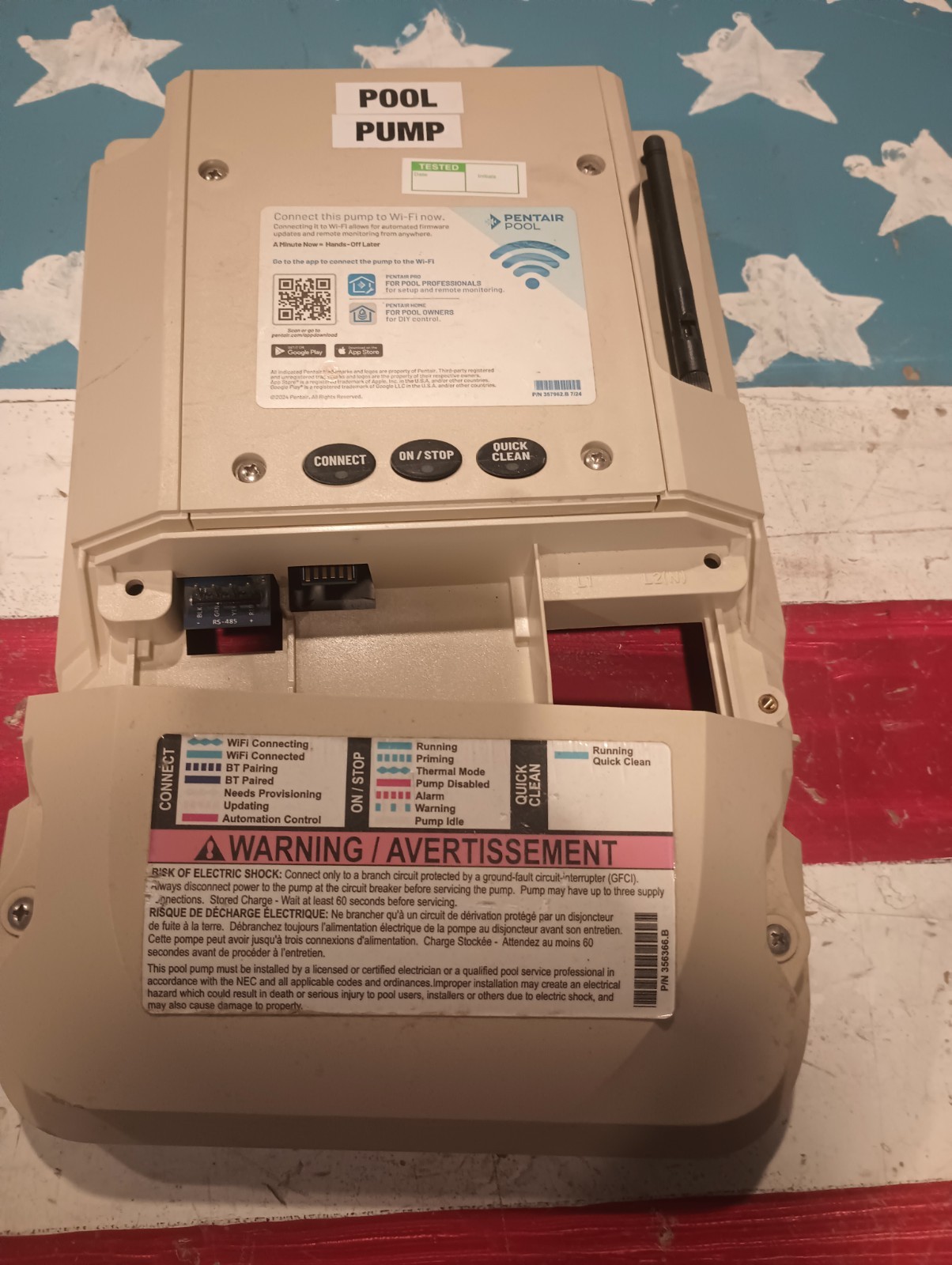 Pentair 356214Z | Replacement IntelliFlo3 Drive Cover Tested Pentair 356214Z | Replacement IntelliFlo3 Drive Cover Tested