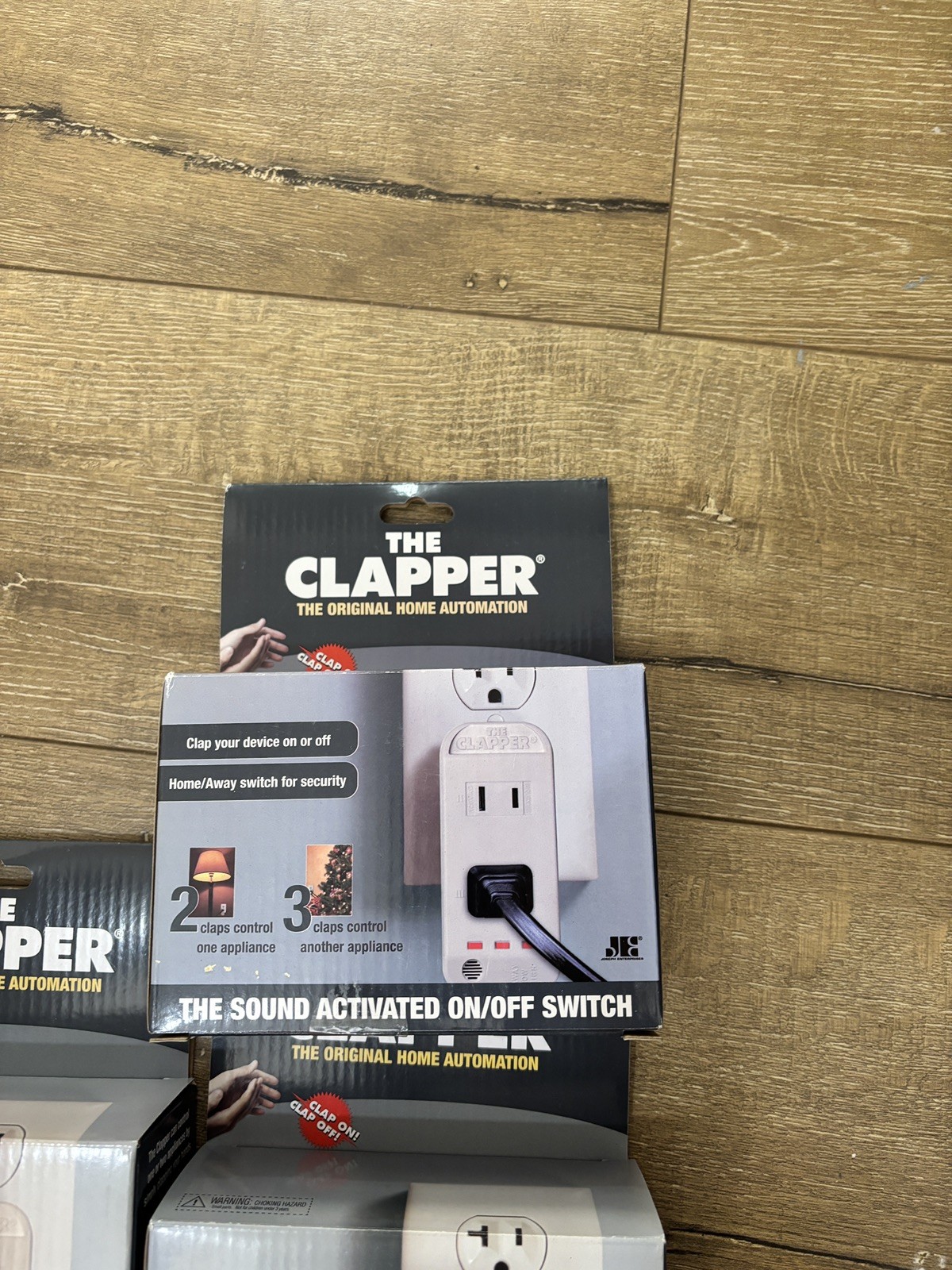 The Clapper Sound Activated On Off Switch Clap Original Box Vtg As Seen on TV The Clapper Sound Activated On Off Switch Clap Original Box Vtg As Seen on TV