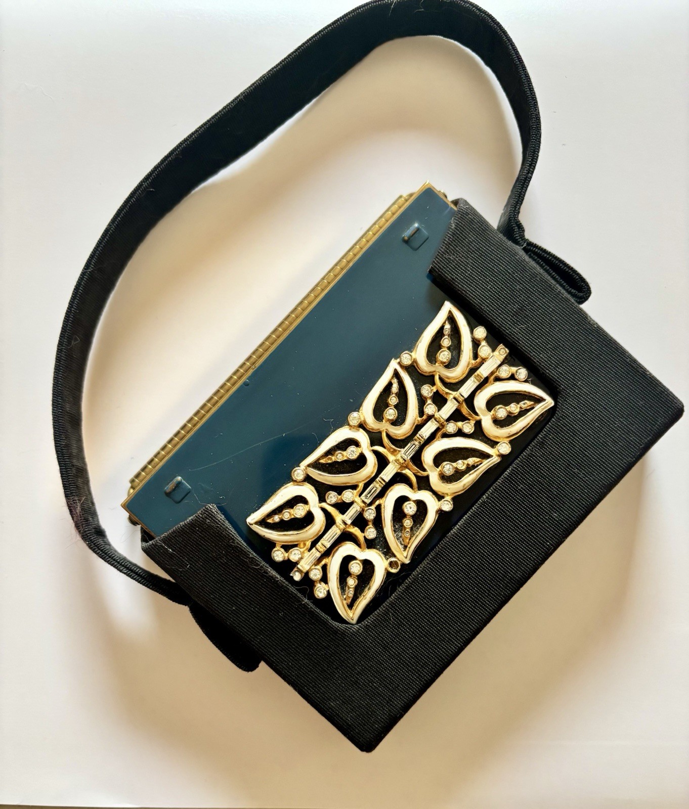 Vintage Volupte Compact Clutch Or Minaudiere Made In USA From The 50s