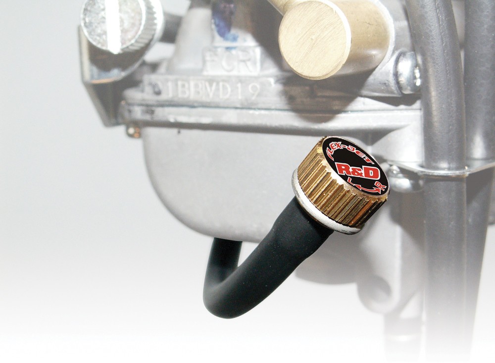 R & D Racing Products Flex-Jet Remote Fuel Screw FLEX-TECH FUEL SCREW -FCR Carbs