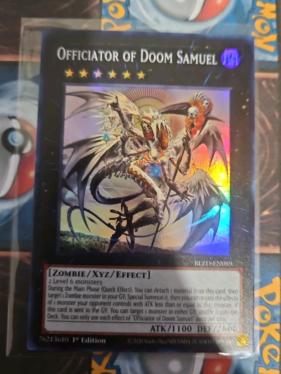 Officiator of Doom Samuel BLZD-EN089 Blazing Dominion 1st Edition Officiator of Doom Samuel BLZD-EN089 Blazing Dominion 1st Edition