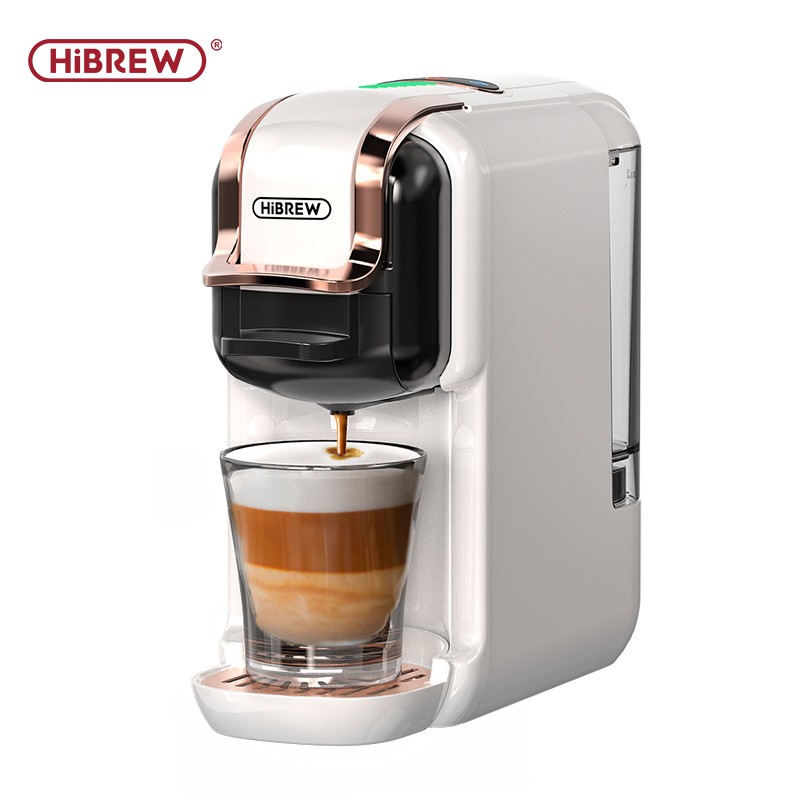 HiBREW H2B Multi‑Capsule Espresso Machine Compatible Pod & Capsule Home Barista