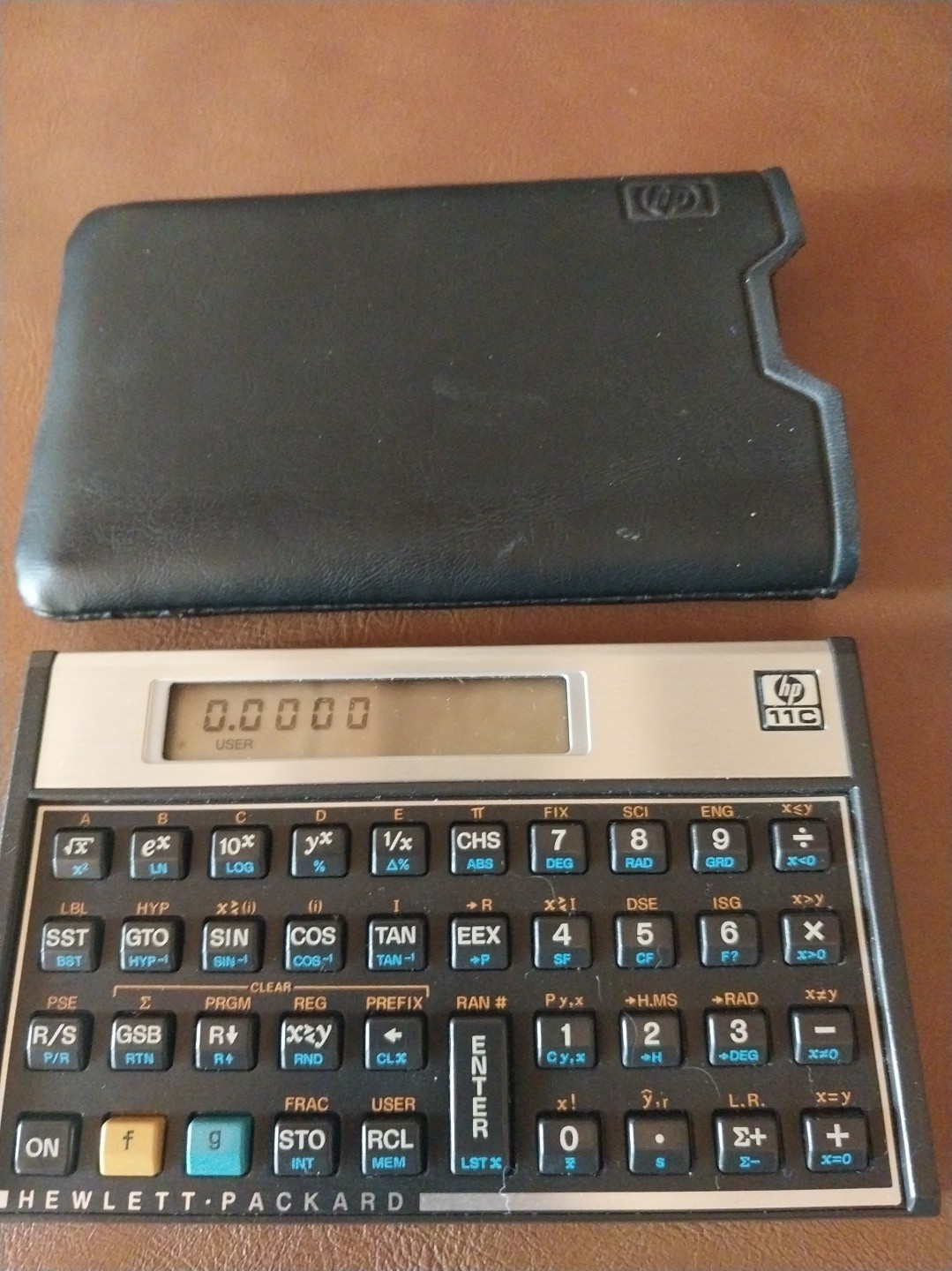 Vintage Great Condition HP 11C Scientific Calculator with a Case Vintage Great Condition HP 11C Scientific Calculator with a Case