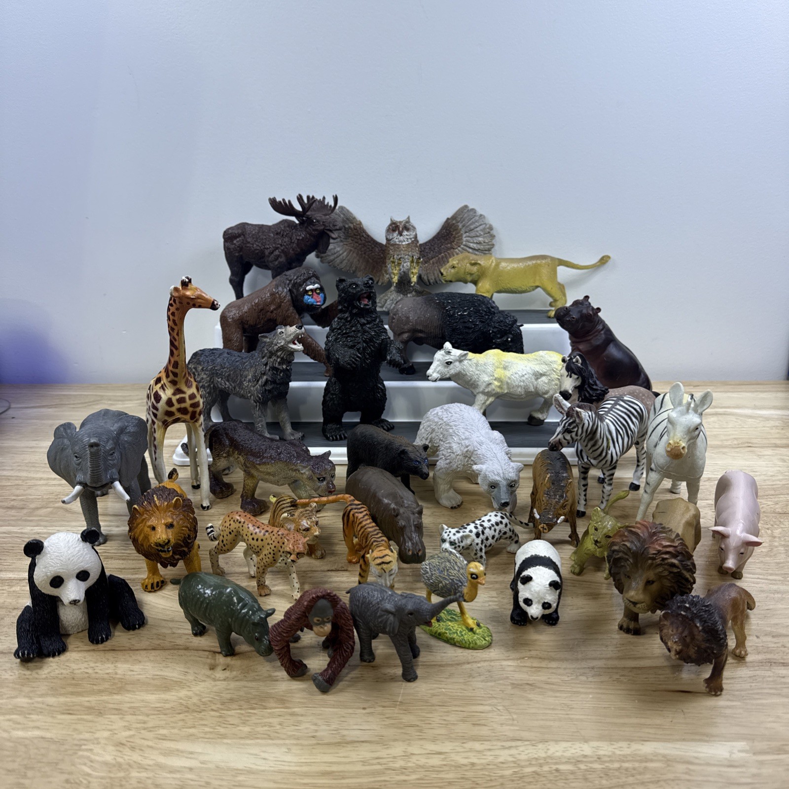 VTG Schleich Safari LTD and Other Brand PVC Animal Figures Rare Farm Zoo Wild 34