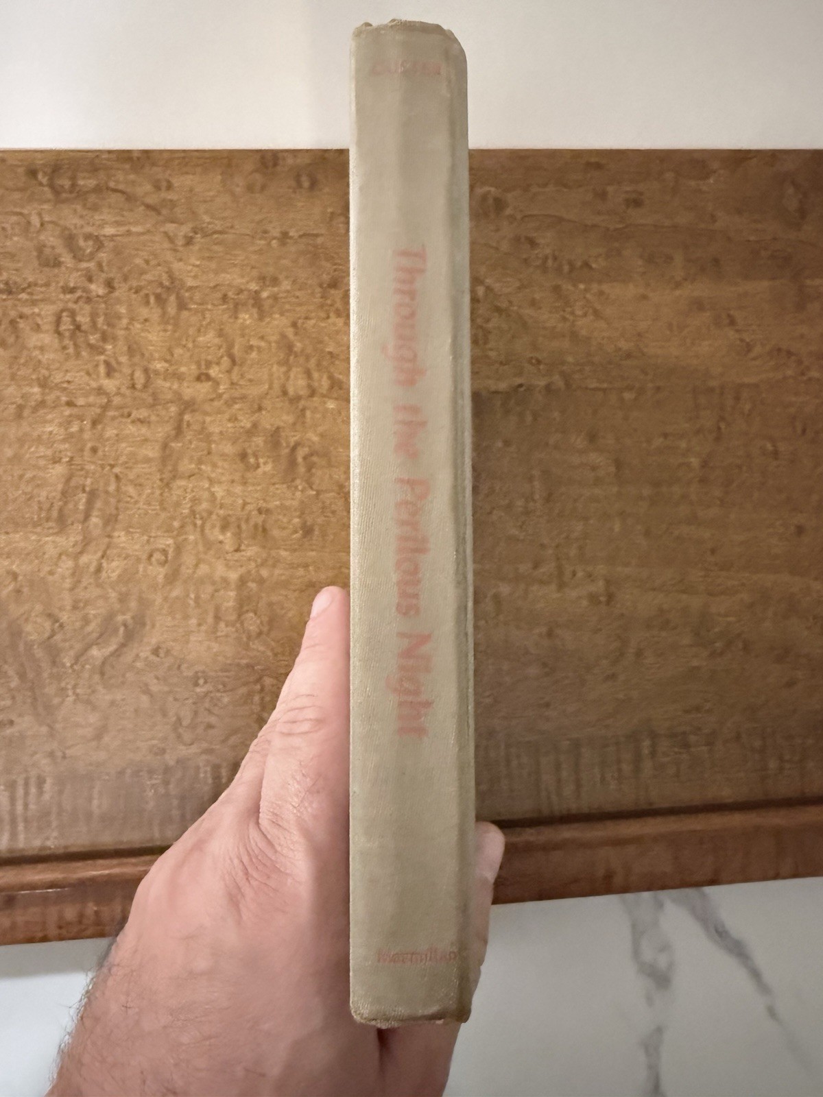 1944 Through the Perilous Night Joe Custer 1st Printing USS Astoria WWII Savo