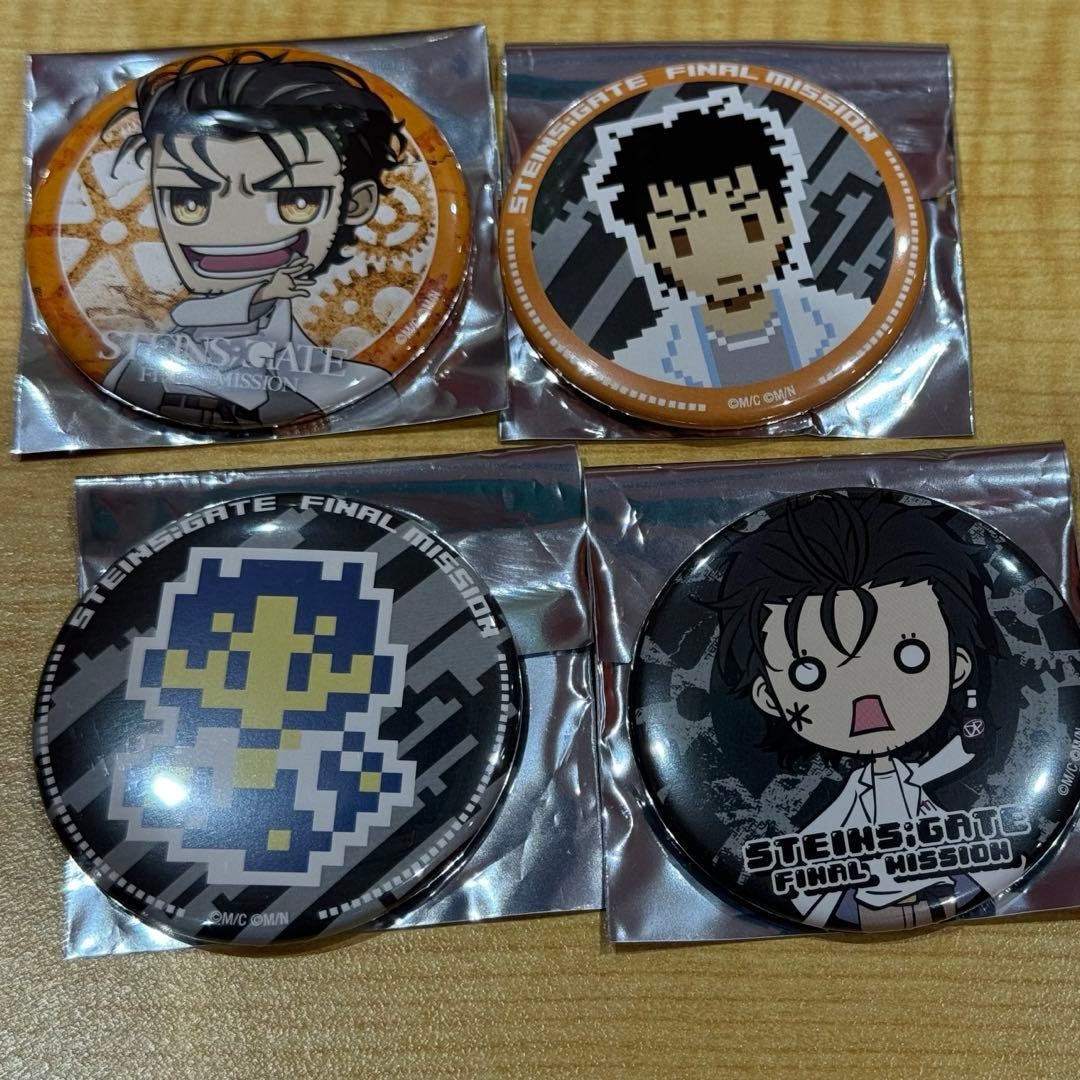 Steins;Gate Final Mission Can Badge Gacha Rintaro Okabe