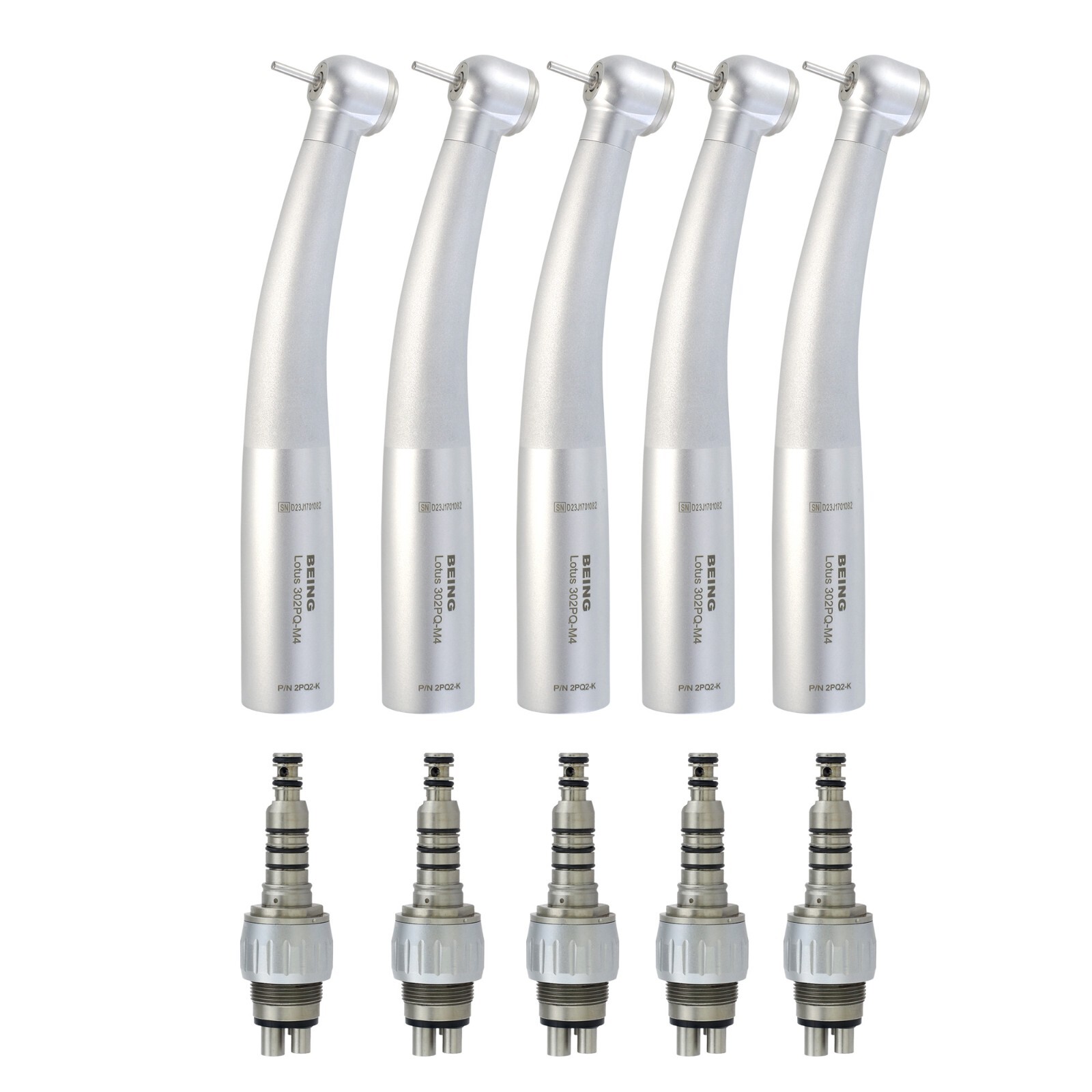 5PC BEING High Speed Dental Handpiece Big Head For KAVO MULTIflex Coupler 4 Hole 5PC BEING High Speed Dental Handpiece Big Head For KAVO MULTIflex Coupler 4 Hole