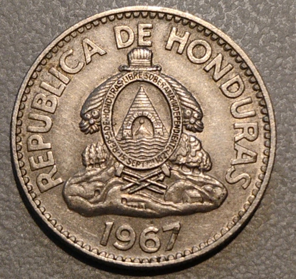 1967 Honduras 50 Centavos de Lempira Coin 1967 Honduras 50 Centavos de Lempira Coin