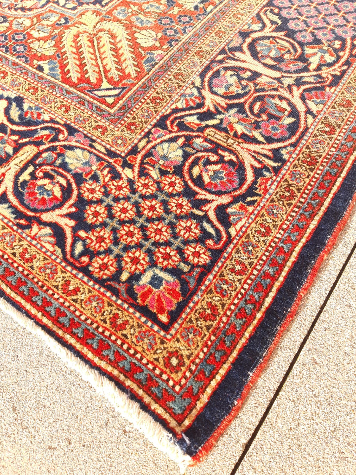 Antique Handmade 5\'x7\' Carpet \