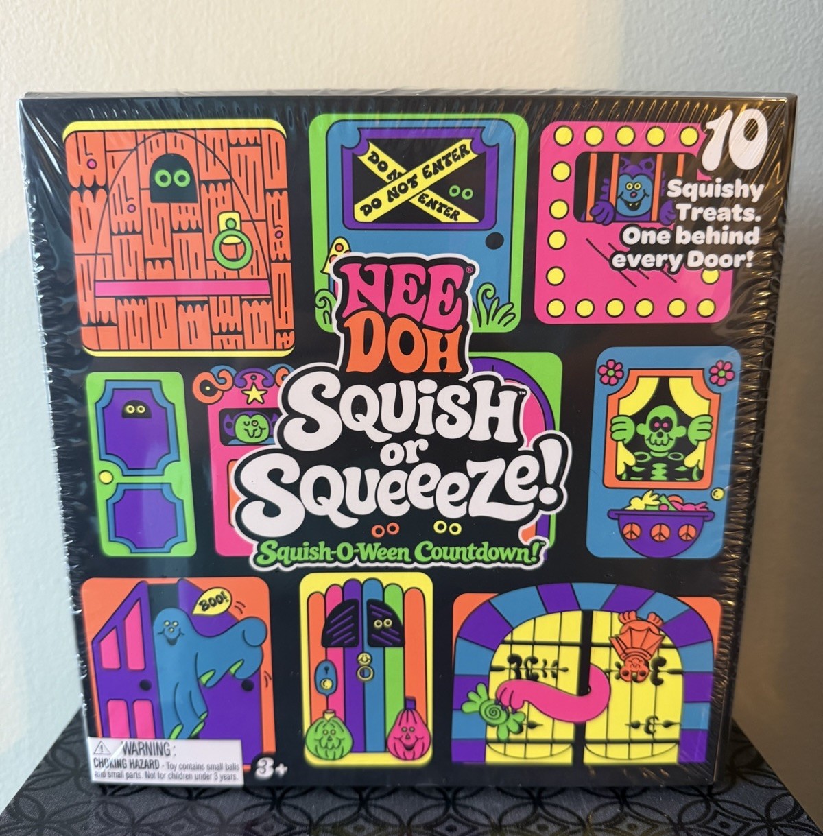 NeeDoh Squish or Squeeze Squish-O-Ween Countdown Halloween themed advent SEALED