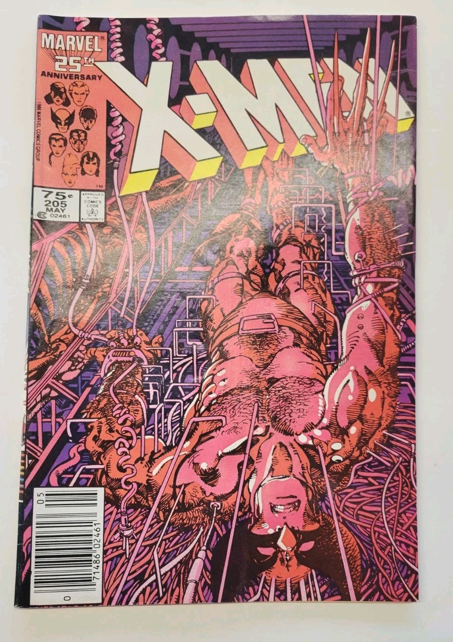 X-Men #205 Mark Jewelers Marvel Comics 1986 🔑 RARE Higher Grade X-Men #205 Mark Jewelers Marvel Comics 1986 🔑 RARE Higher Grade
