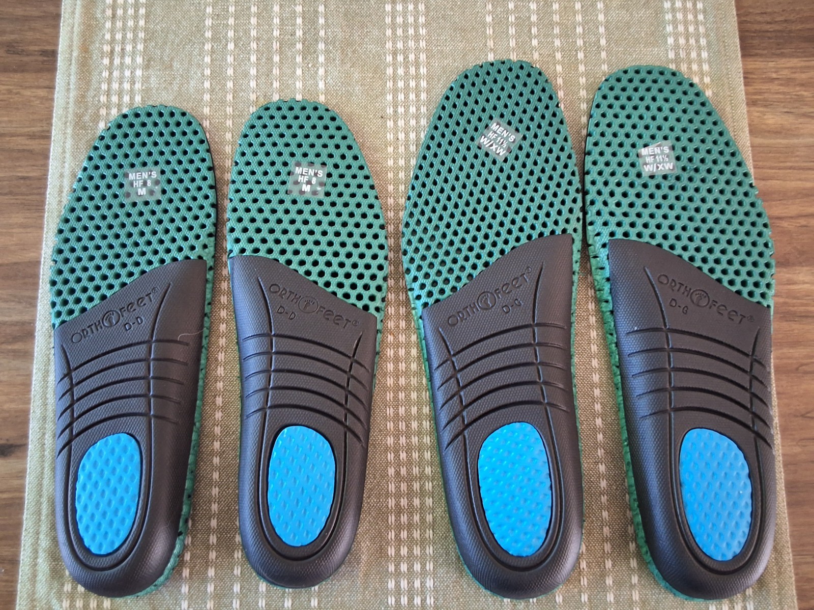 Men\'s Orthofeet Orthotic Insoles Comfort & Pain Relief most sizes/widths Men\'s Orthofeet Orthotic Insoles Comfort & Pain Relief most sizes/widths