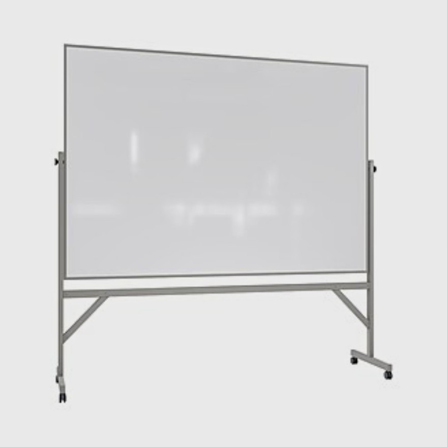 Ghent Mobile Dry-Erase Whiteboard, Aluminum Frame 4 x 6 ft w/ Wheels ARMM46 Ghent Mobile Dry-Erase Whiteboard, Aluminum Frame 4 x 6 ft w/ Wheels ARMM46