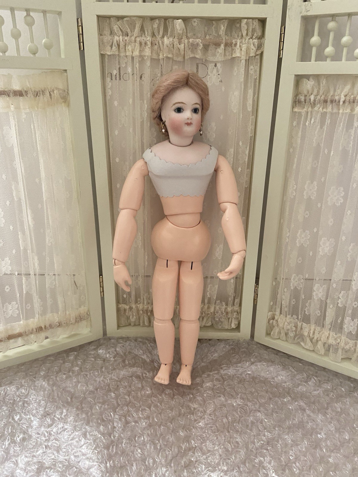 Artist Made French Fashion Antique Doll Reproduction Perfect A is for Annabelle Artist Made French Fashion Antique Doll Reproduction Perfect A is for Annabelle