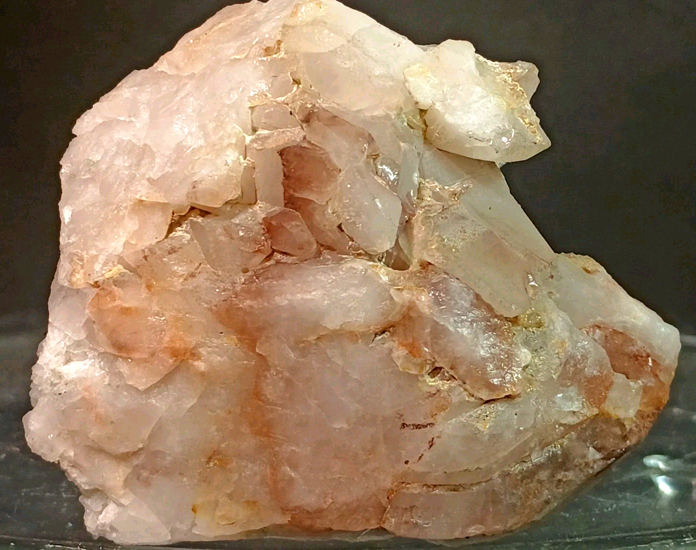 Exceptional Missouri Topaz Cluster (144g) – Iron-Oxide Accents – Ex. Cox Collect