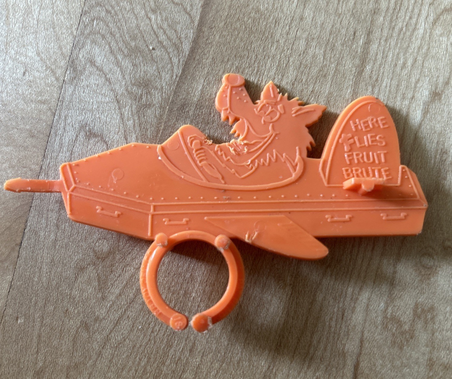 VINTAGE 1976 General Mills Fruit Brute Monster Cereal Bike Spinner Toy As Is VINTAGE 1976 General Mills Fruit Brute Monster Cereal Bike Spinner Toy As Is