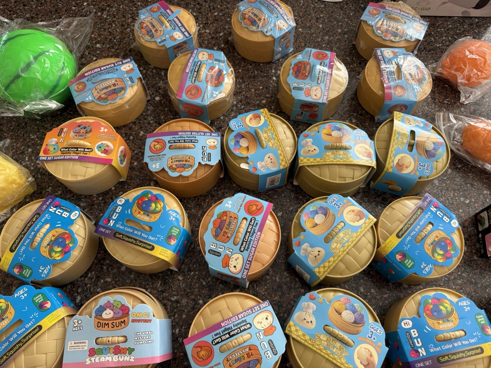 Bun Squishy Dim Sum Mystery Dumpling Blind Pack Brand New Rare one per item sold