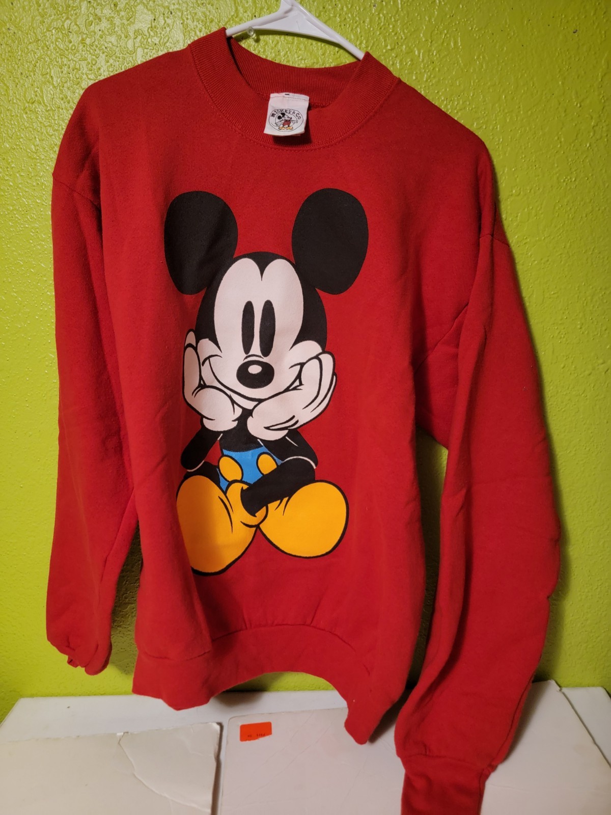 Vintage Mickey & Co Sweatshirt Mickey Mouse Double Sided Size Large USA EUC HTF Vintage Mickey & Co Sweatshirt Mickey Mouse Double Sided Size Large USA EUC HTF