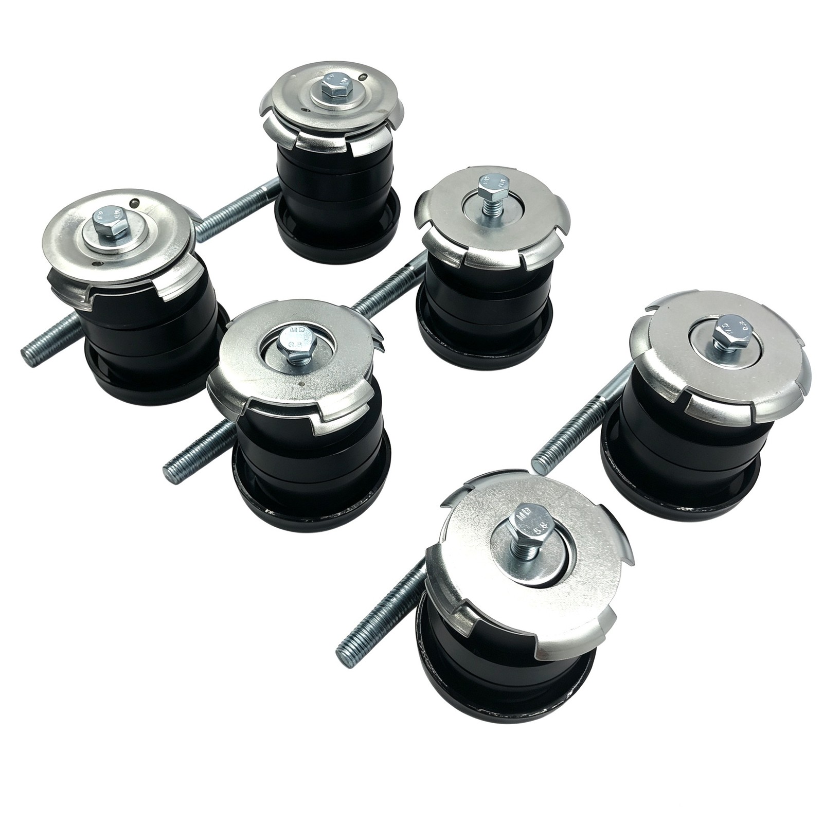 Body Cab Mount Bushing Kit For 2001-07 Chevy Silverado GMC Sierra 1500 2500 3500