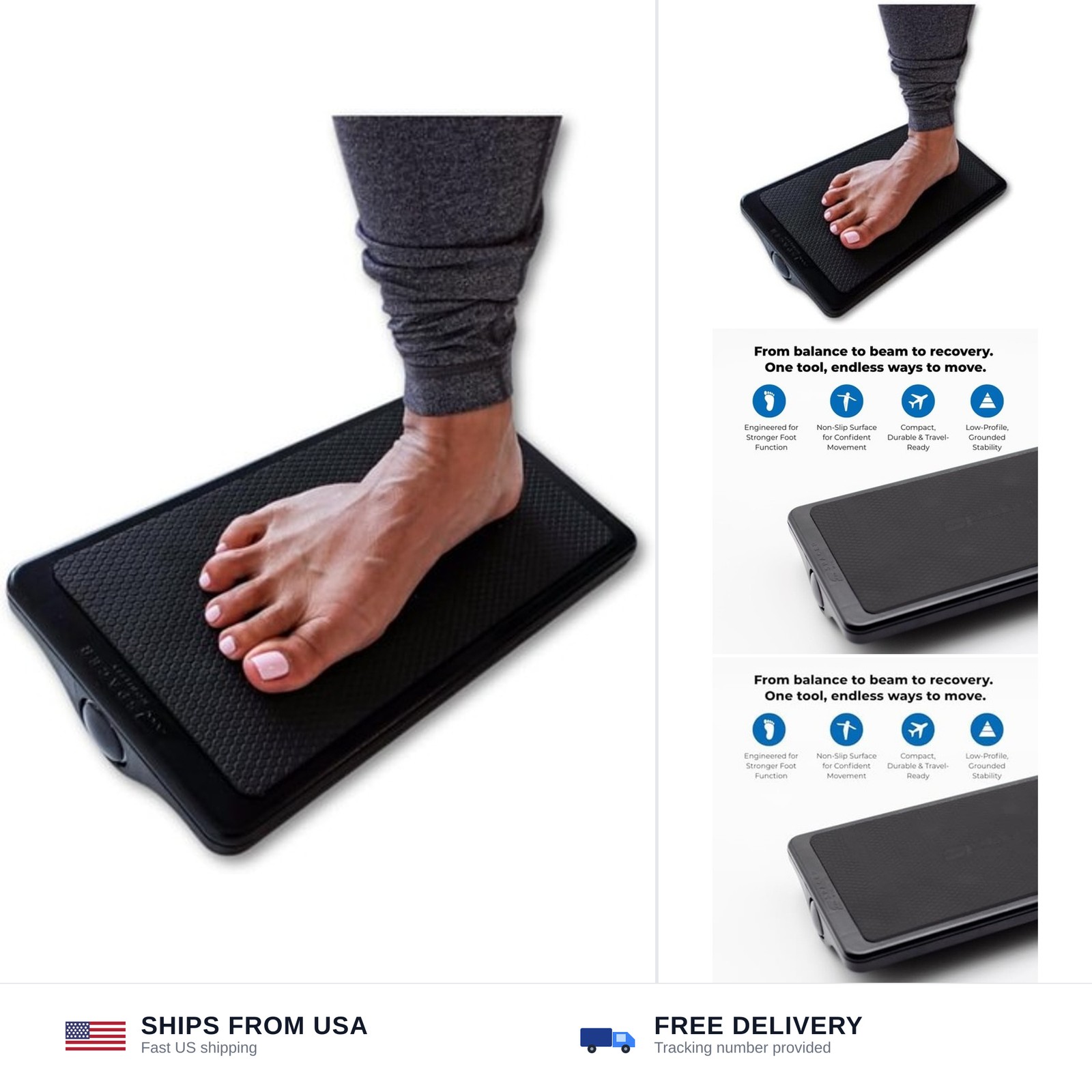 Spacer Mobility Origo Board Foot and Ankle Rehab Tool for Ankle Sprains, Achi... Spacer Mobility Origo Board Foot and Ankle Rehab Tool for Ankle Sprains, Achi...