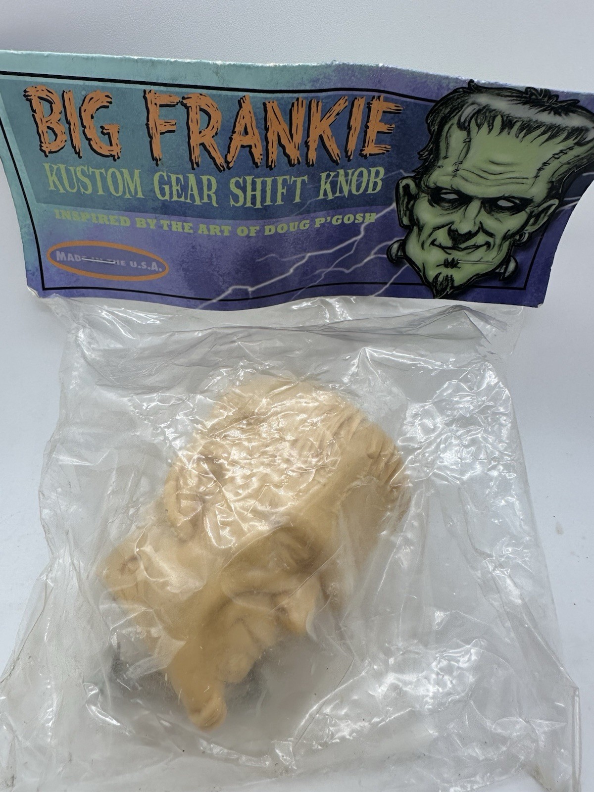 Doug P’Gosh Big Frankie Resin Gear Shift Knob Kit LE Unpainted Flintstone Horror Doug P’Gosh Big Frankie Resin Gear Shift Knob Kit LE Unpainted Flintstone Horror