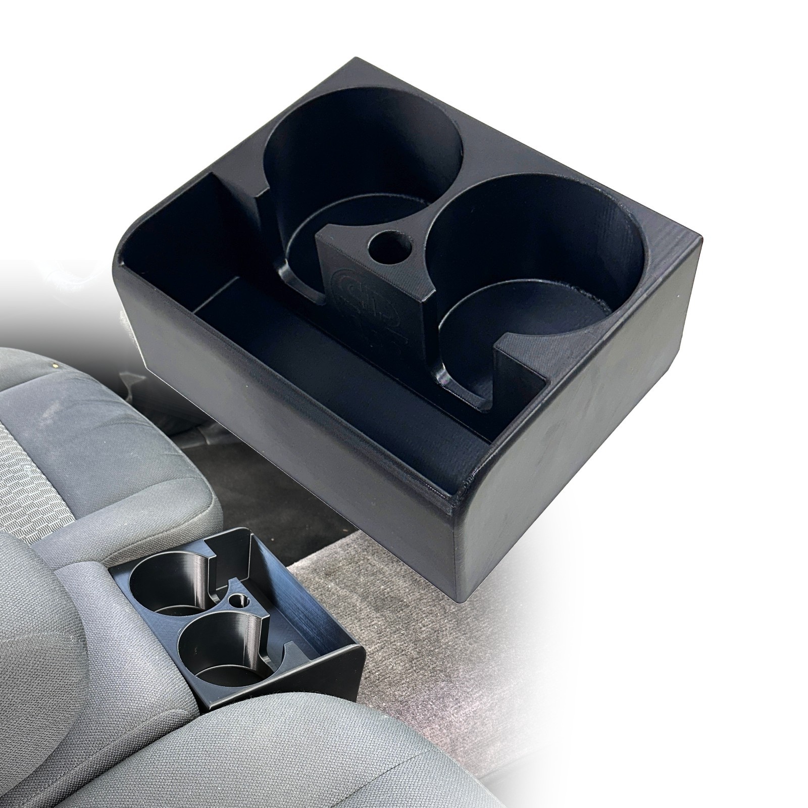 Cup holder storage tray upgrade for 2004-2012 Chevy Colorado & GMC Canyon
