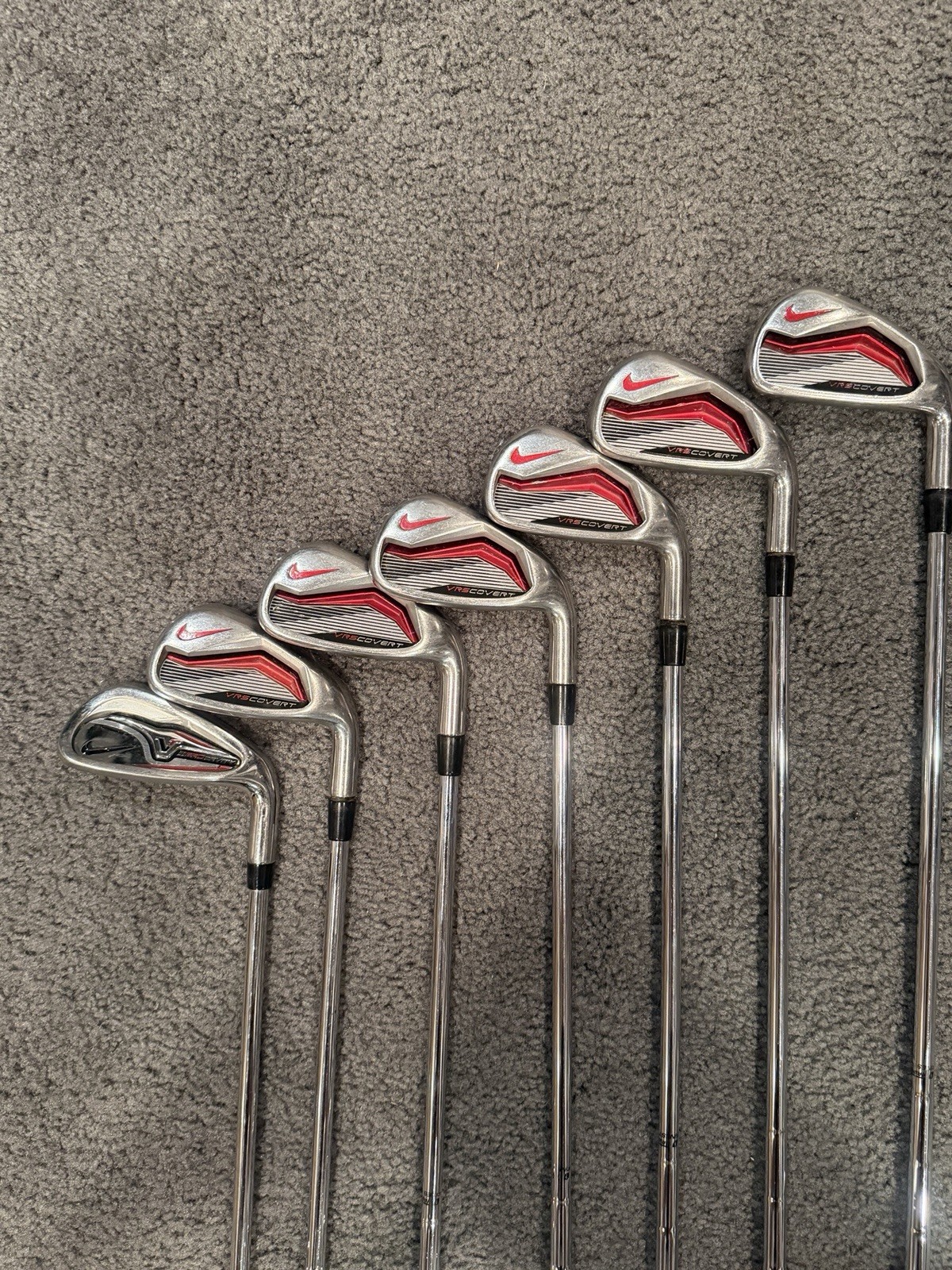 Nike VRS Iron Set 5-PW,A 7pc RH Dynalite 105 Steel R Flex Stainless Nike VRS Iron Set 5-PW,A 7pc RH Dynalite 105 Steel R Flex Stainless