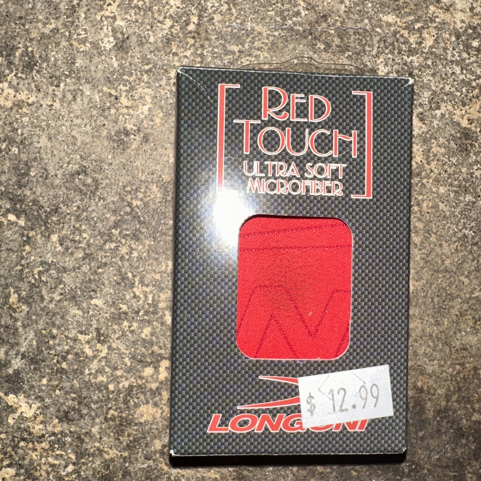 LONGONI RED TOUCH NIB Microfiber
